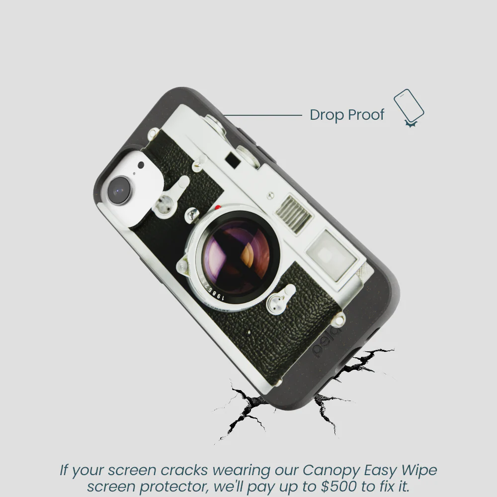 Black Vintage Camera iPhone 16e/17e Case - Image 5