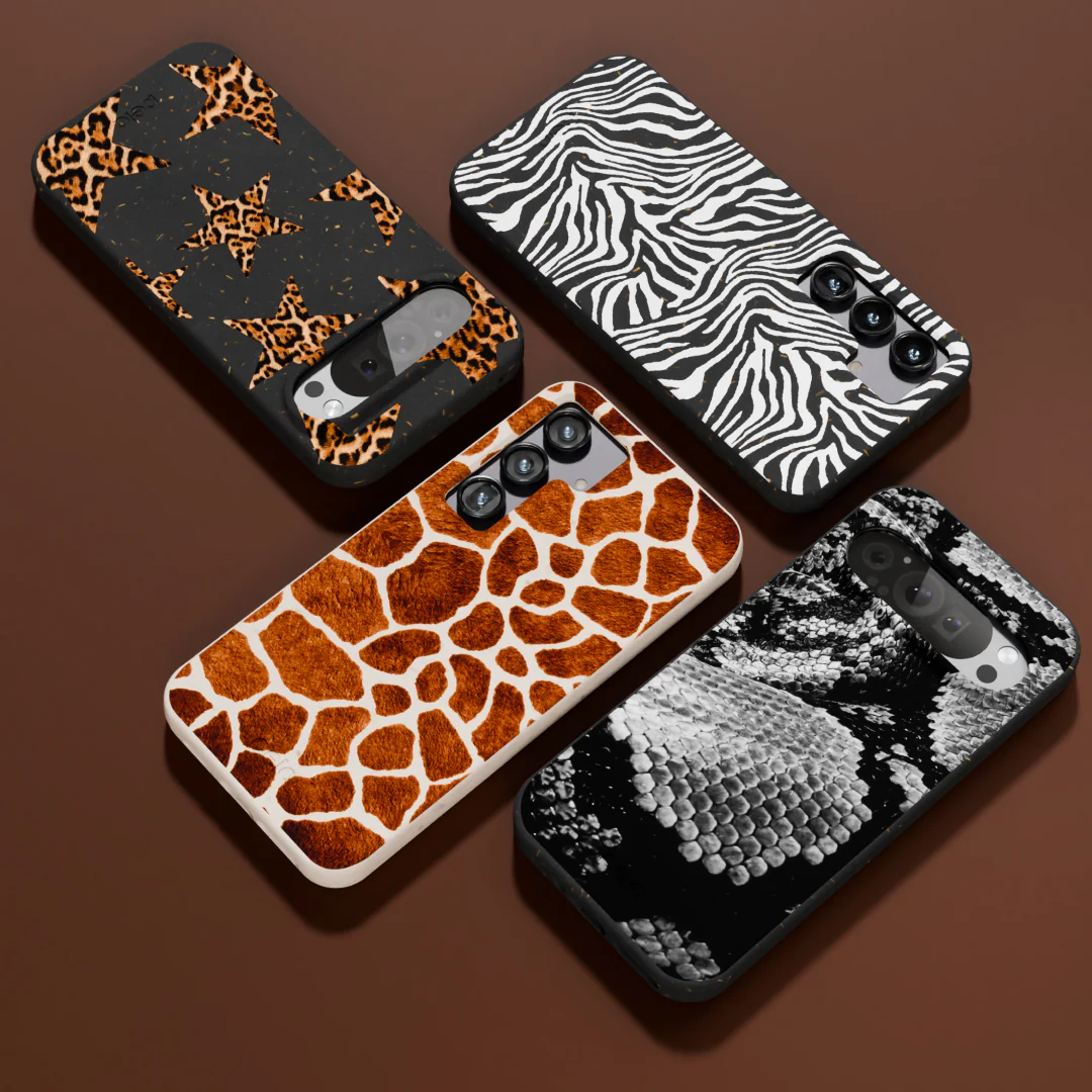 Black Zebra Lines Google Pixel 6a Case - Image 6