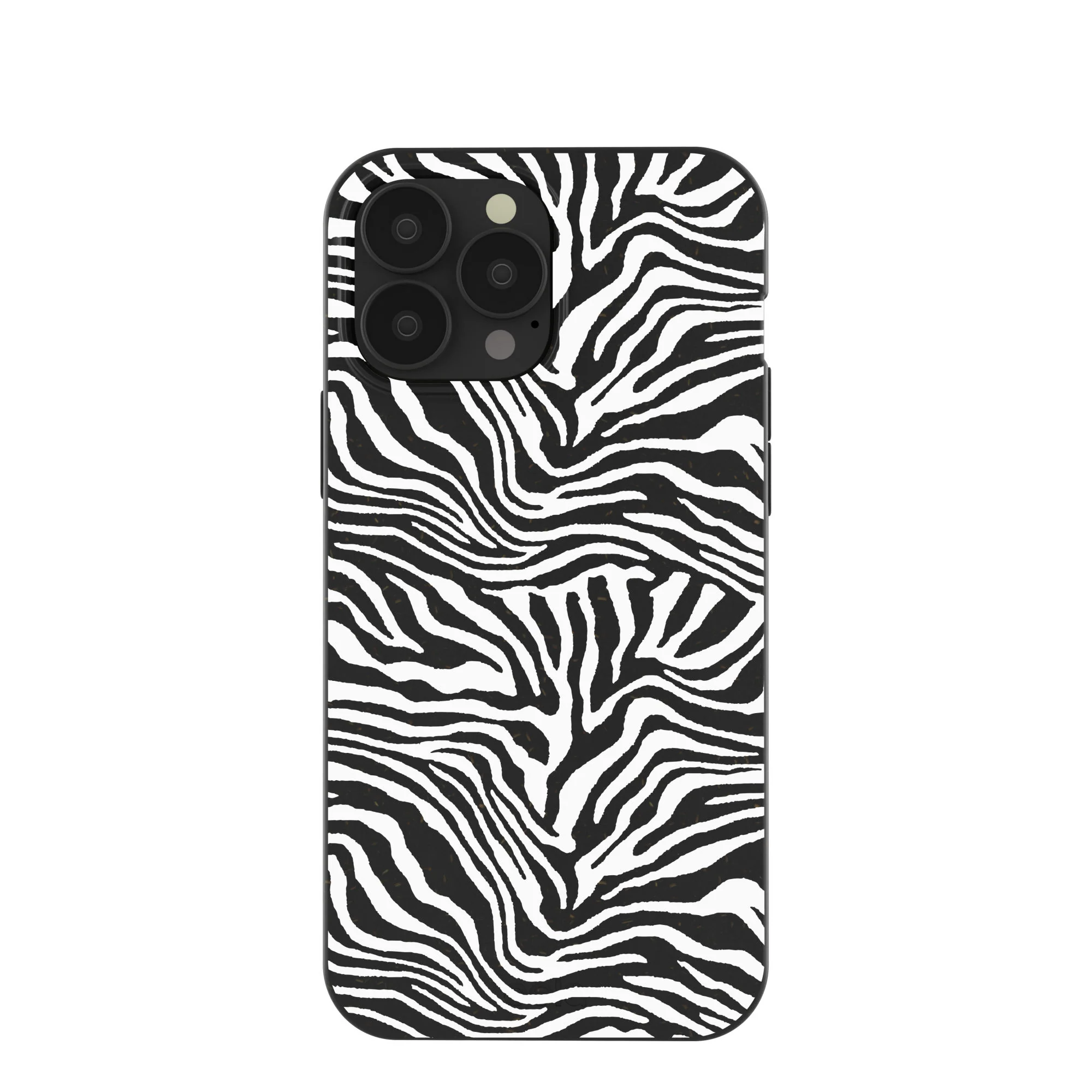Black Zebra Lines iPhone 13 Pro Max Case