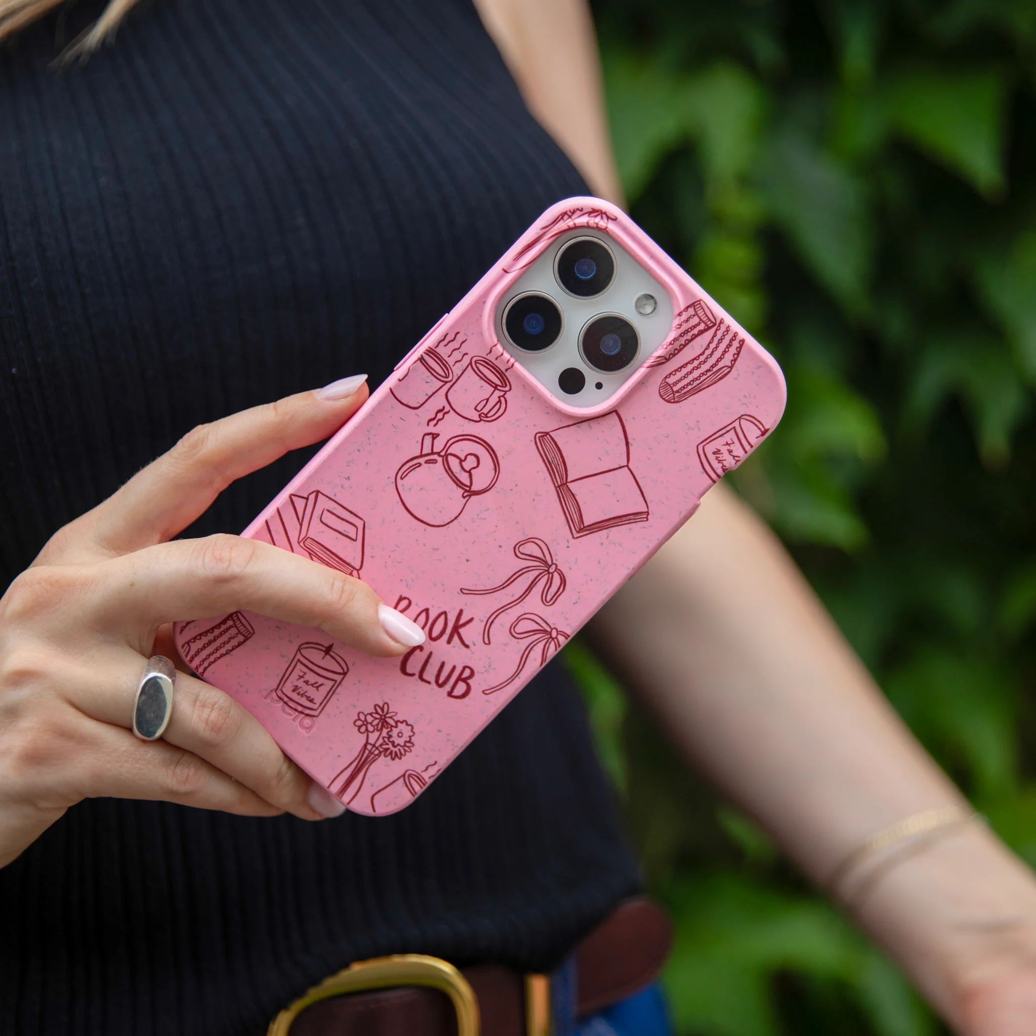 Bubblegum Pink Book Club Google Pixel 6 Case - Image 10