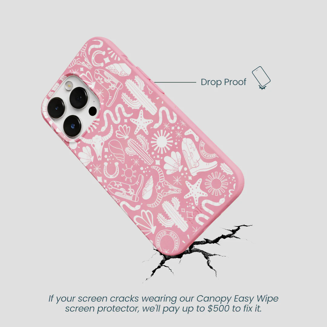 Bubblegum Pink Coastal Rodeo iPhone 13 Pro Case - Image 5