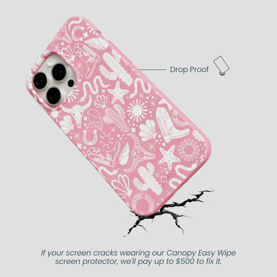 Bubblegum Pink Coastal Rodeo iPhone 14 Pro Max Case - Image 5