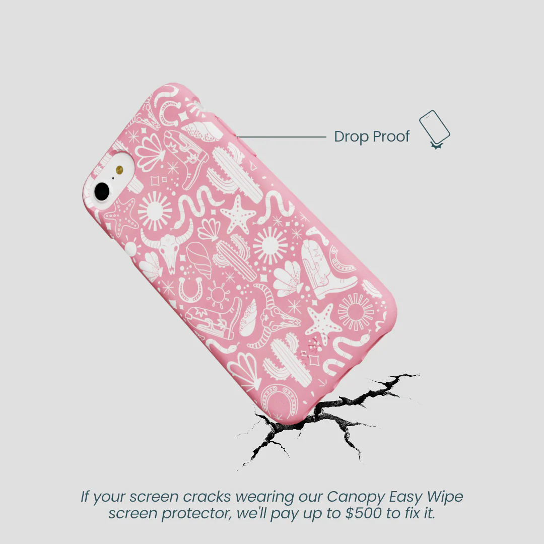 Bubblegum Pink Coastal Rodeo iPhone 6/6s/7/8/SE Case - Image 5