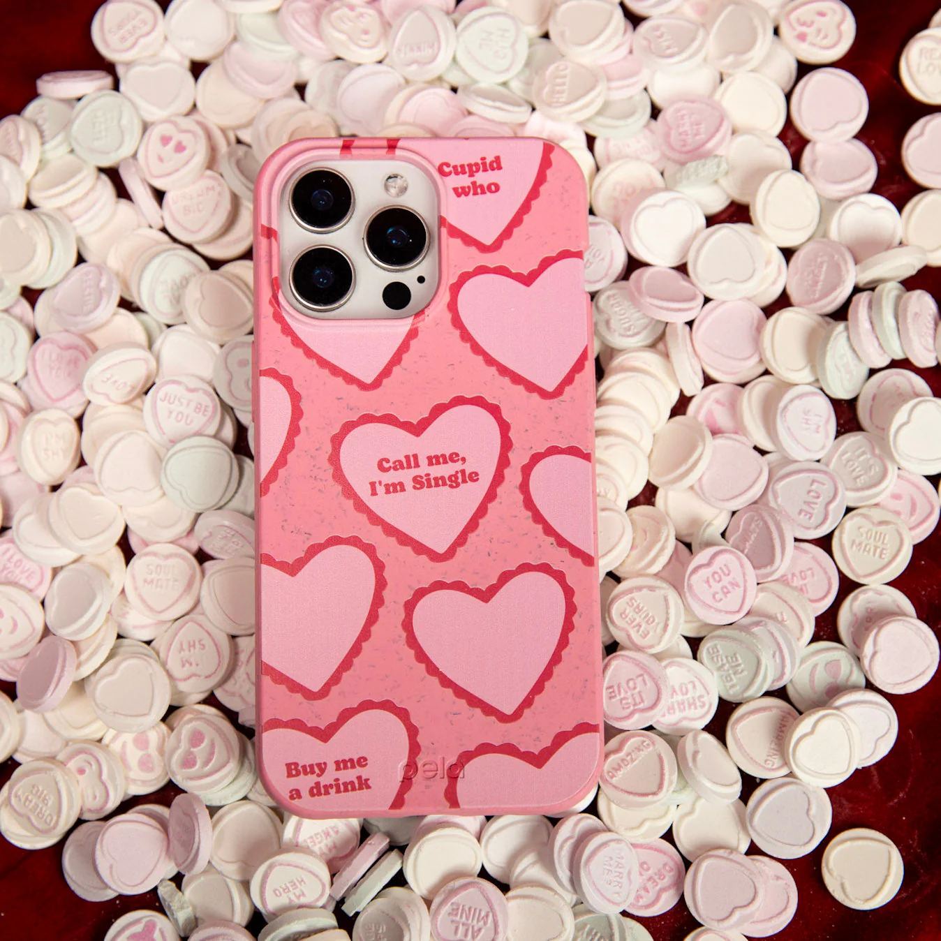 Bubblegum Pink Cupid Who iPhone 17 Pro Max Case - Image 2