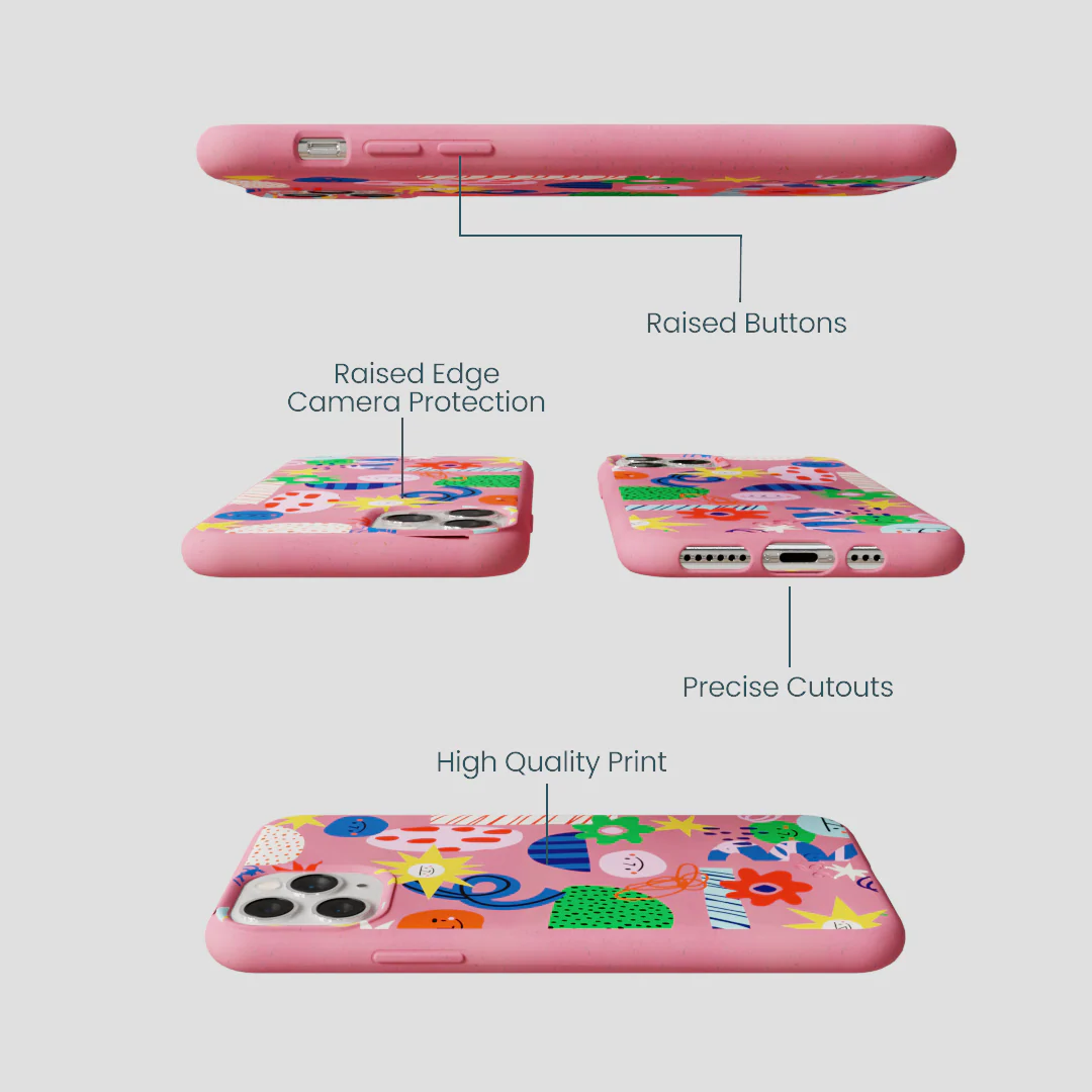 Bubblegum Pink Daydreaming iPhone 11 Pro Case - Image 3