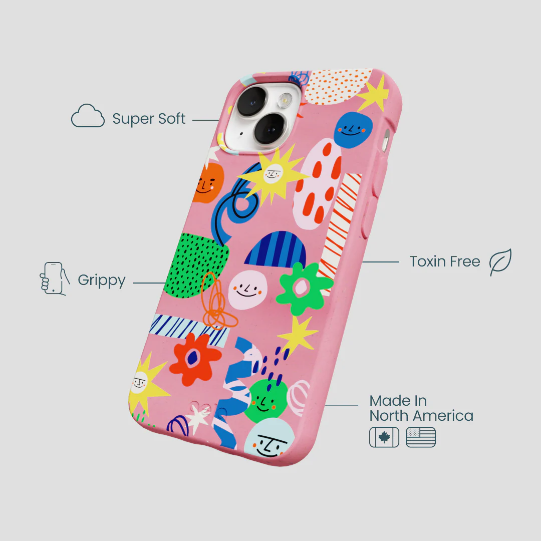 Bubblegum Pink Daydreaming iPhone 13 Case - Image 4