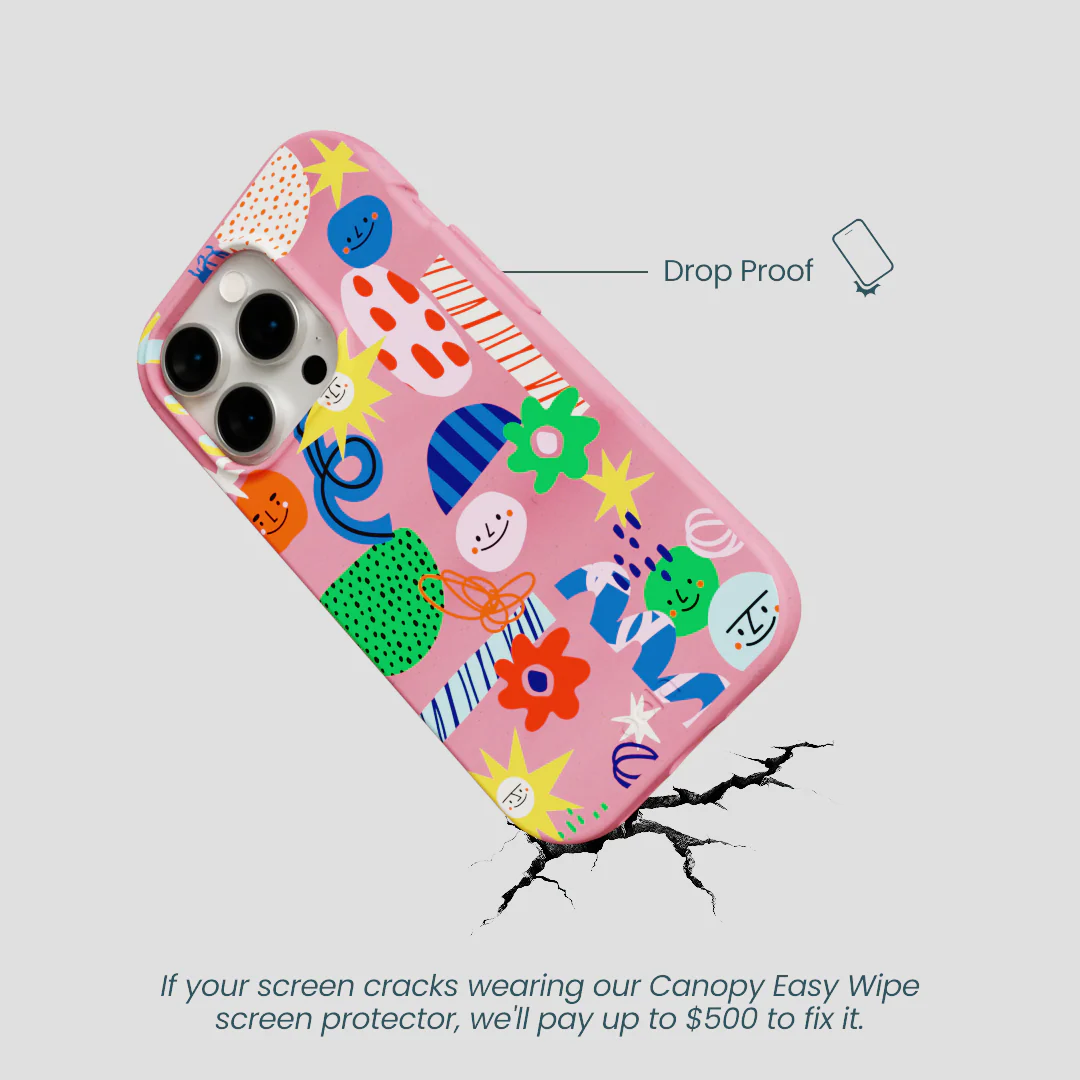 Bubblegum Pink Daydreaming iPhone 14 Pro Case - Image 5