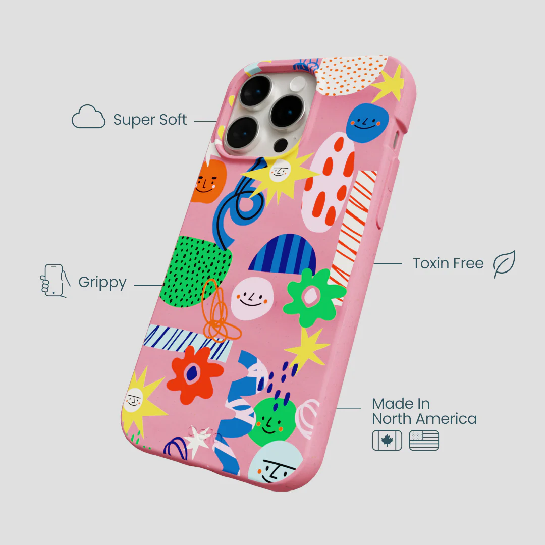 Bubblegum Pink Daydreaming iPhone 15 Pro Max Case - Image 4