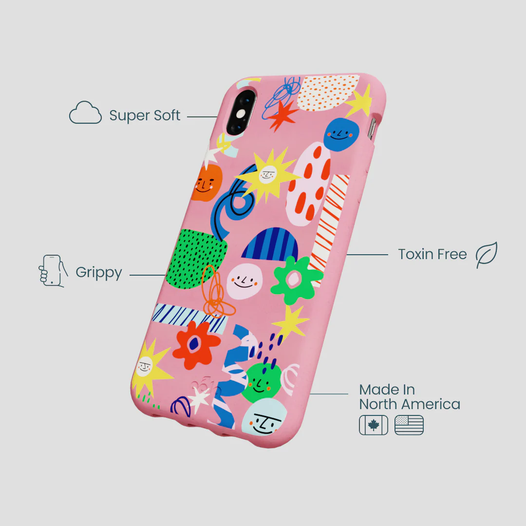 Bubblegum Pink Daydreaming iPhone XR Case - Image 4
