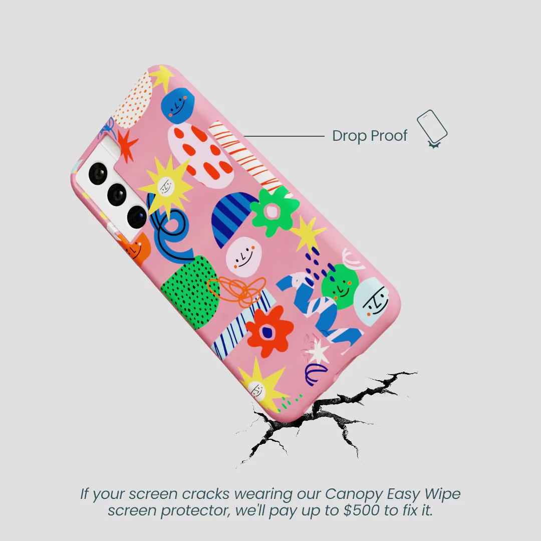 Bubblegum Pink Daydreaming Samsung Galaxy S22 Case - Image 5