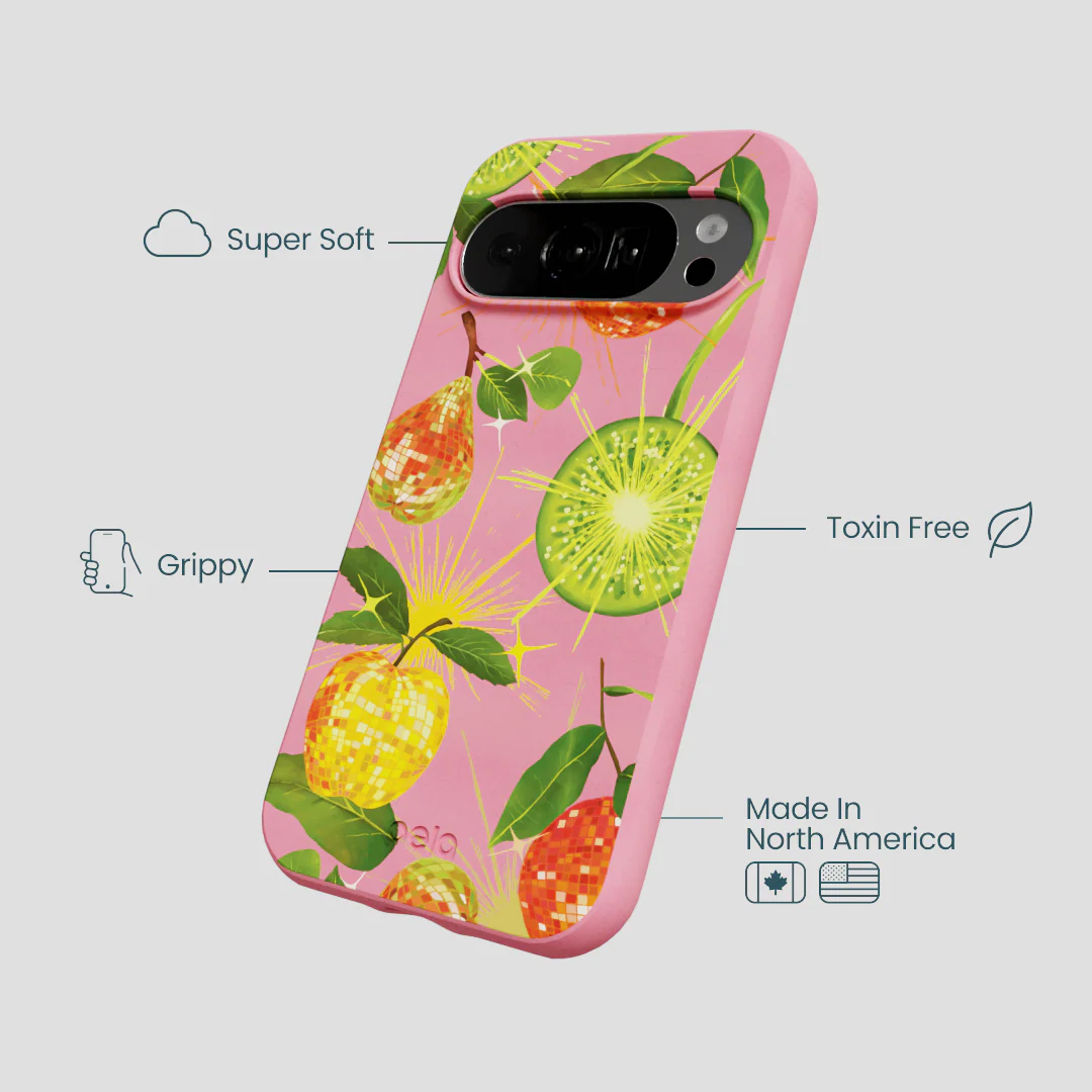 Bubblegum Pink Disco Fruity Google Pixel 10/10 Pro Case - Image 4