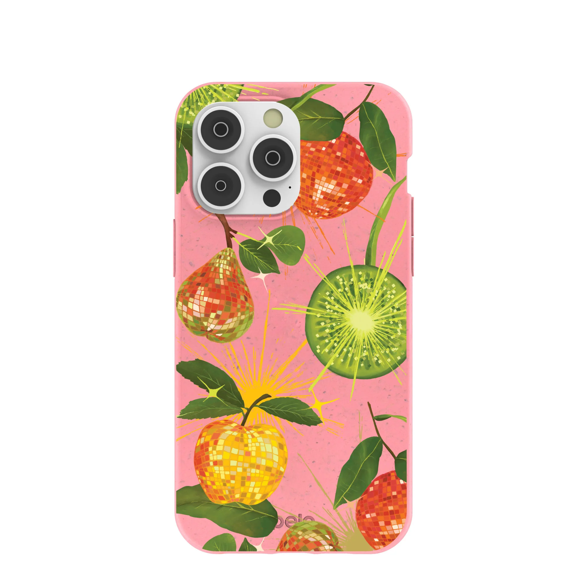 Bubblegum Pink Disco Fruity iPhone 14 Pro Max Case