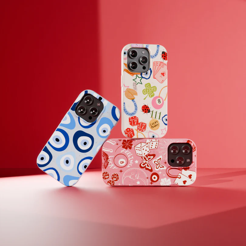 Bubblegum Pink Feeling Lucky Google Pixel 10a Case - Image 5