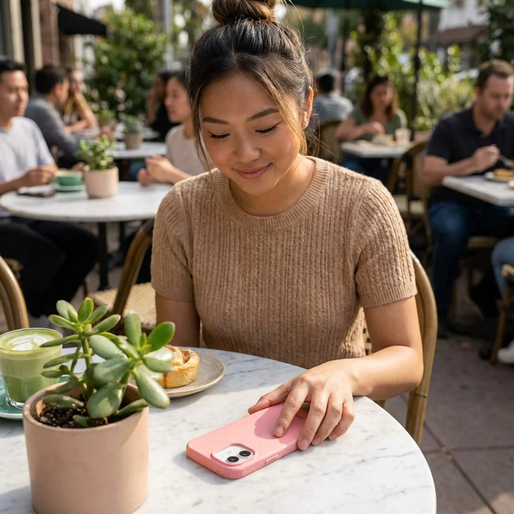 Bubblegum Pink iPhone Air Case - Image 2