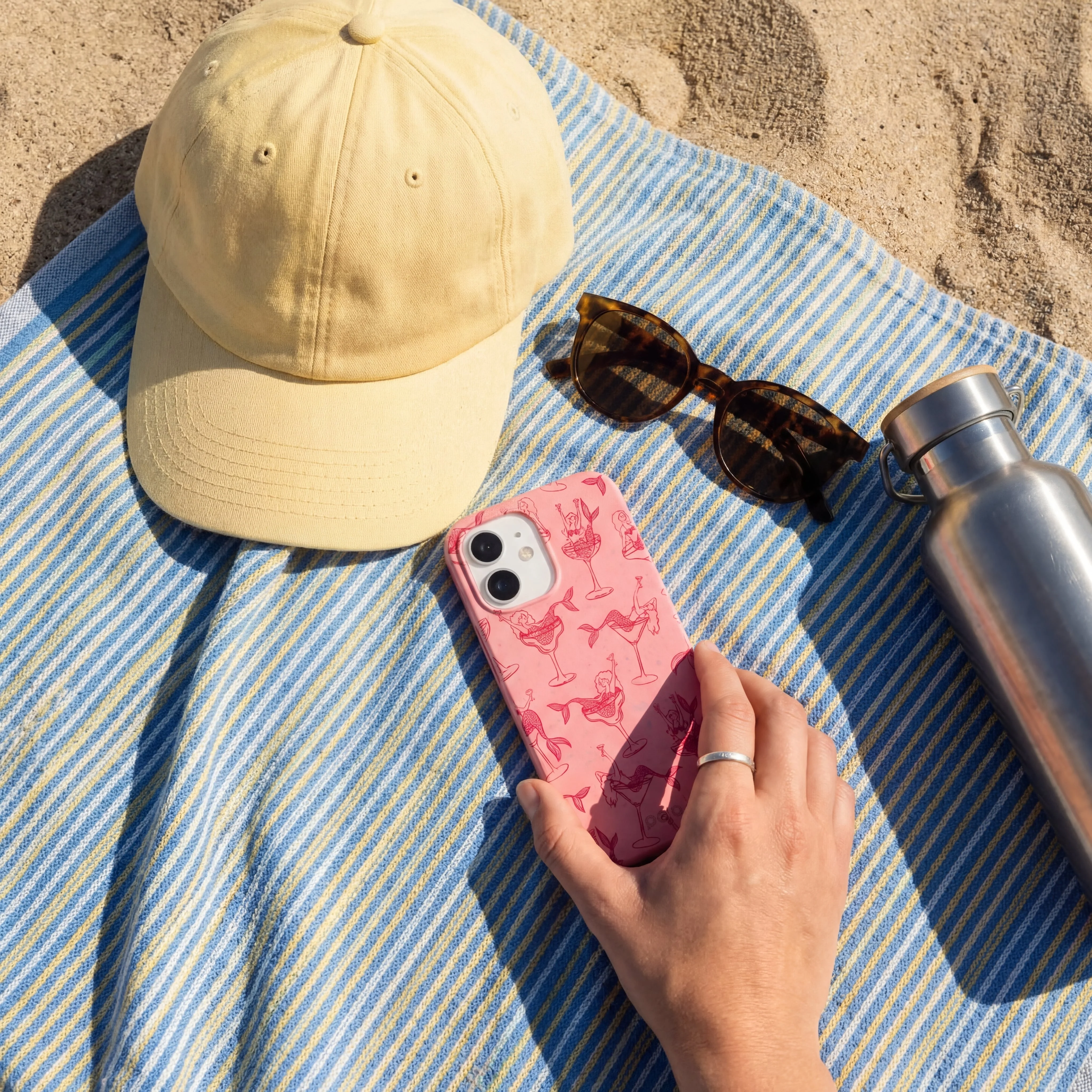 Bubblegum Pink Mermaid Cocktail iPhone 15 Pro Max Case - Image 2