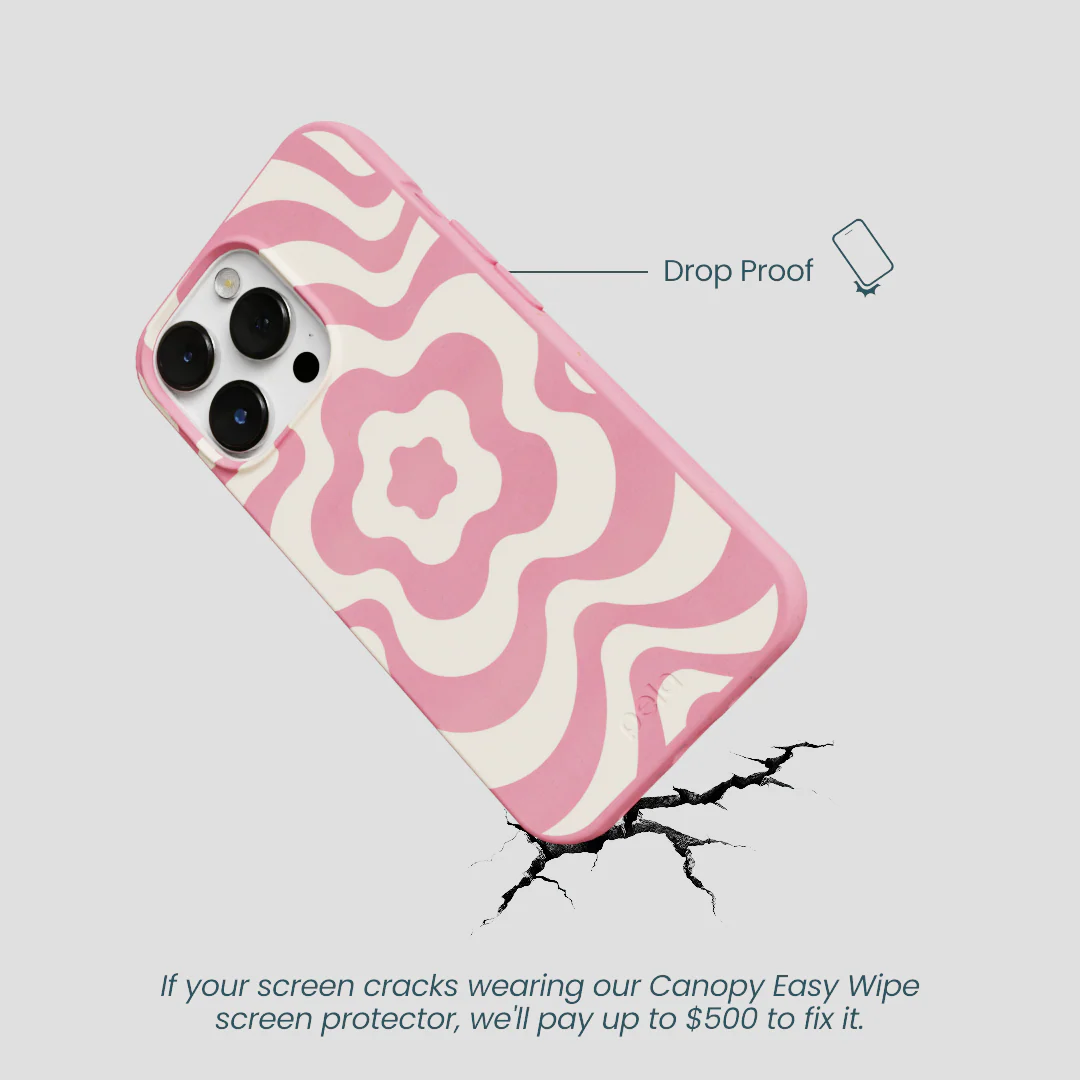 Bubblegum Pink Morning Flower iPhone 13 Pro Case - Image 5