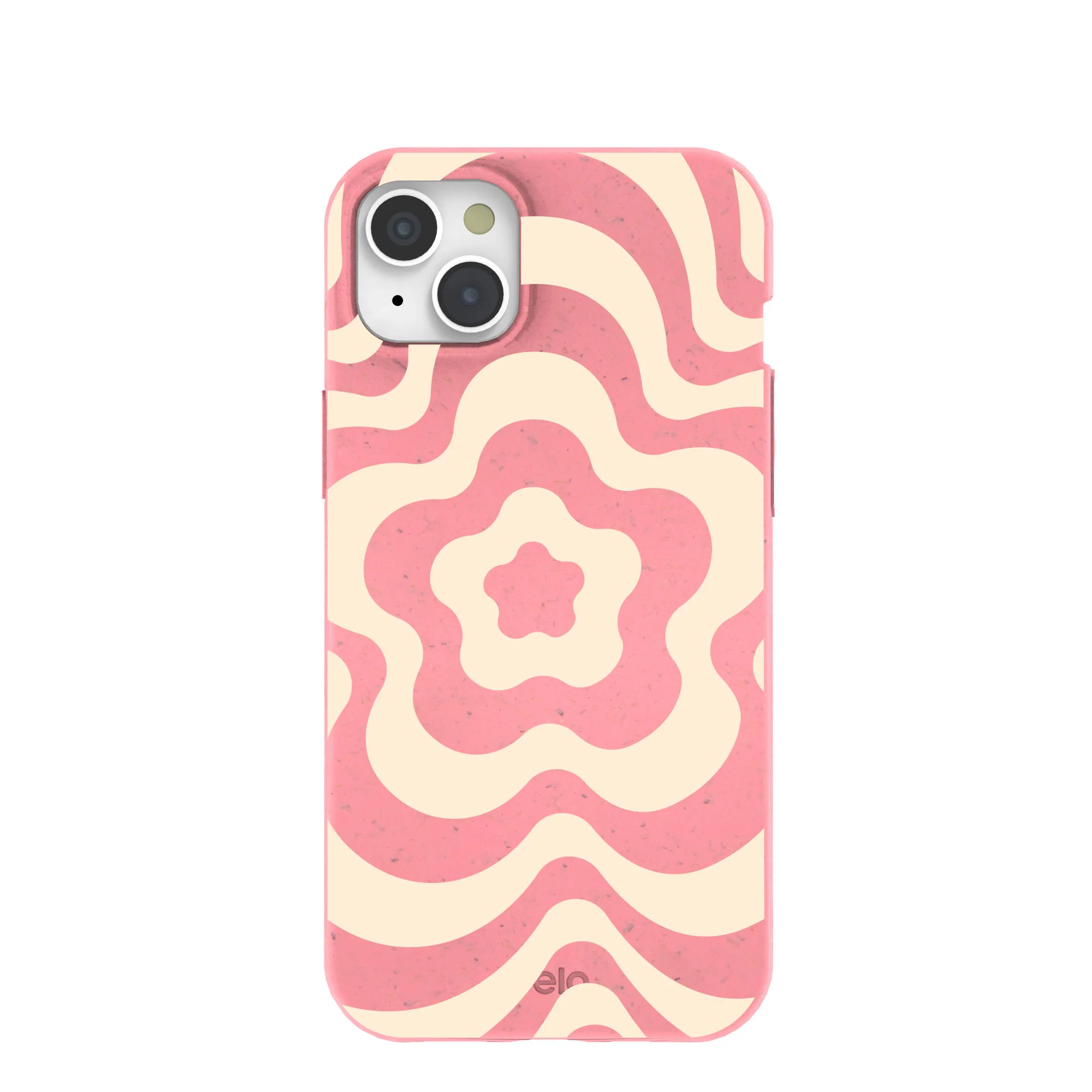Bubblegum Pink Morning Flower iPhone 15 Plus Case