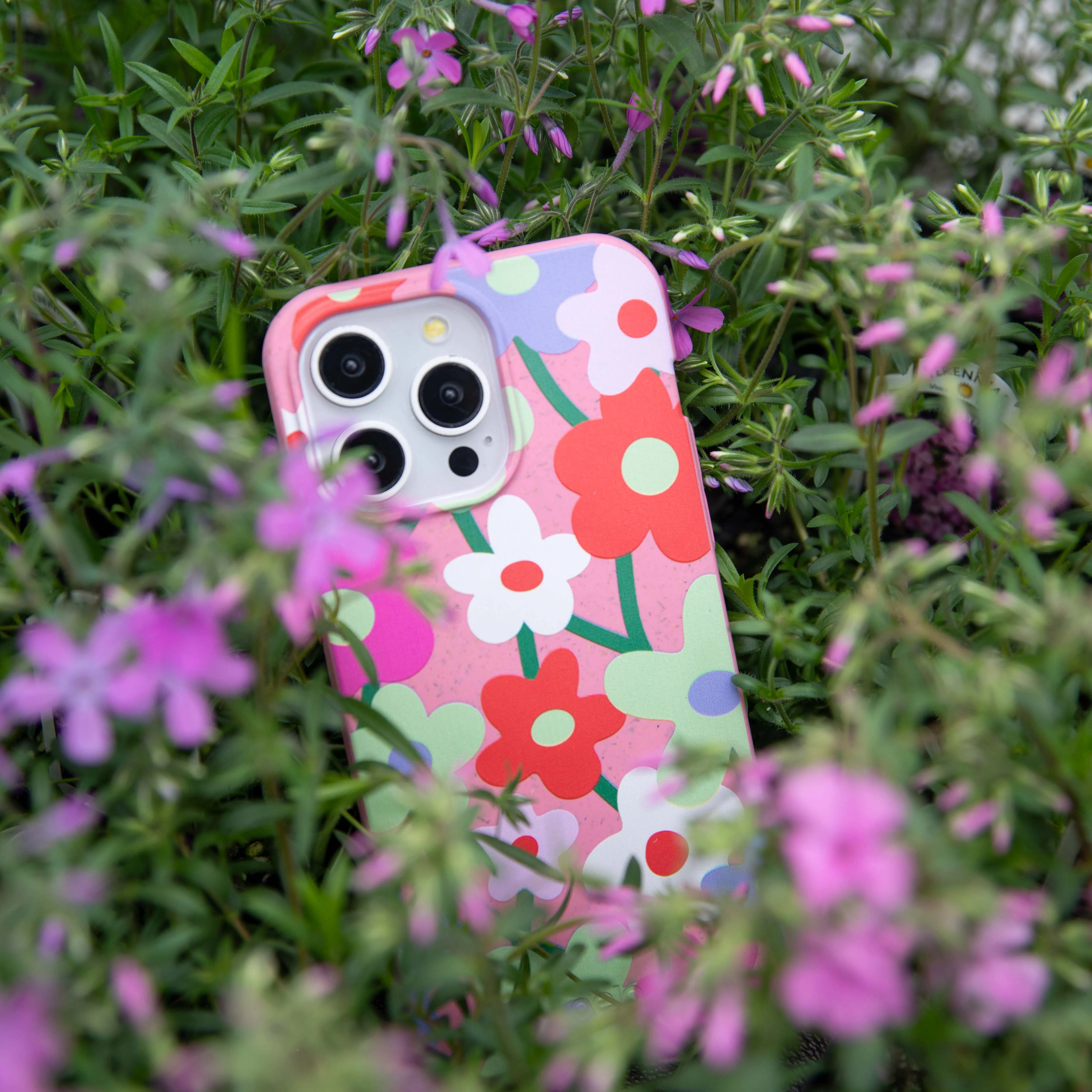 Bubblegum Pink Poppy Flora iPhone Air Case - Image 6