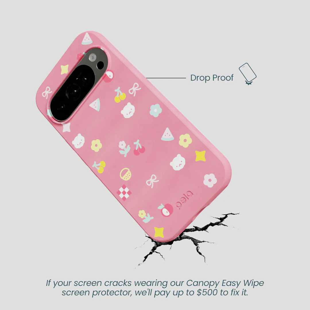 Bubblegum Pink Pretty Picnic Google Pixel 10/10 Pro Case - Image 5
