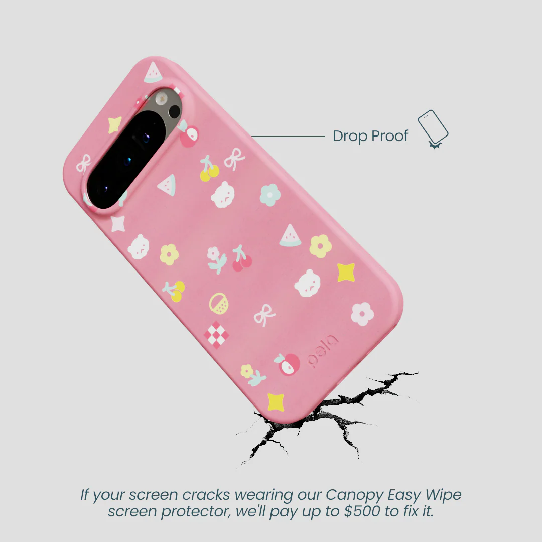 Bubblegum Pink Pretty Picnic Google Pixel 9/9 Pro Case - Image 5