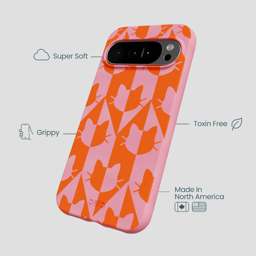 Bubblegum Pink Purr Google Pixel 10 Pro XL Case - Image 3