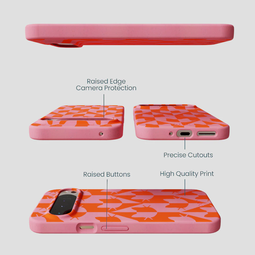 Bubblegum Pink Purr Google Pixel 9 Pro XL Case - Image 2