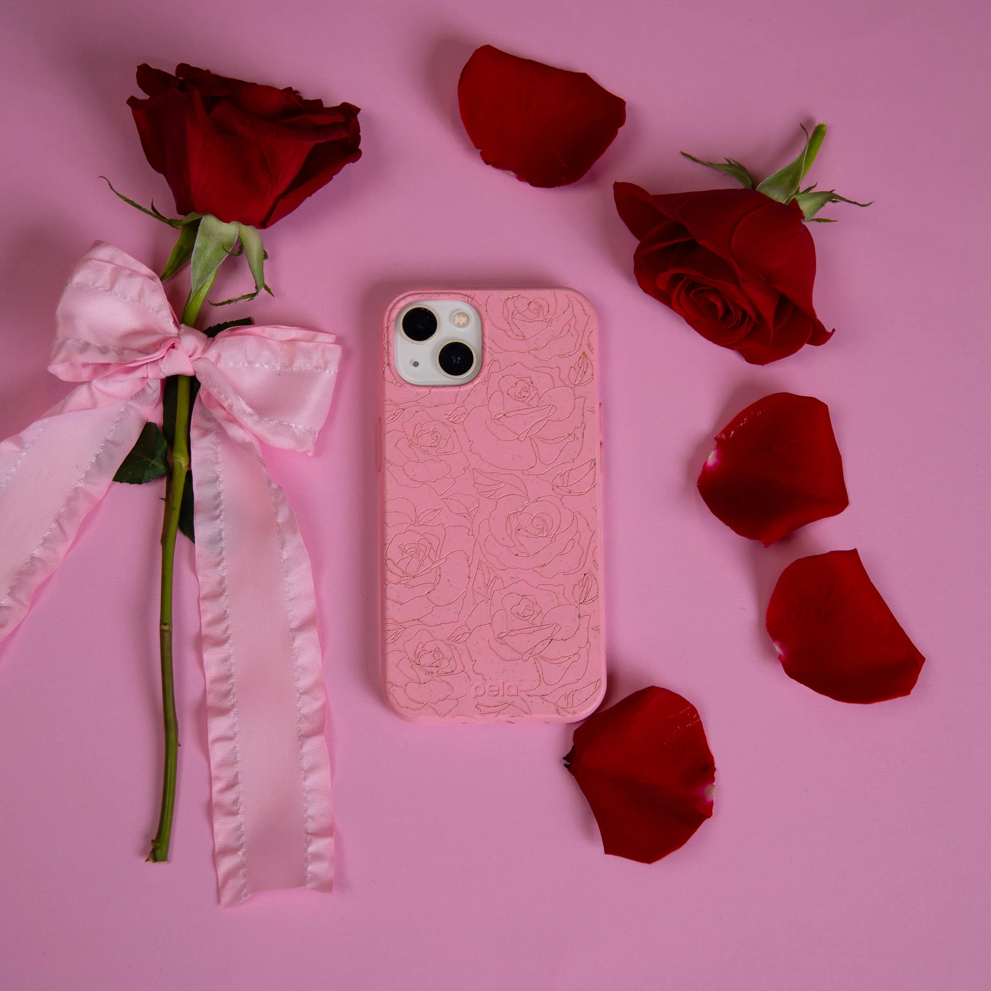 Bubblegum Pink Rosettes Google Pixel 10/10 Pro Case - Image 6