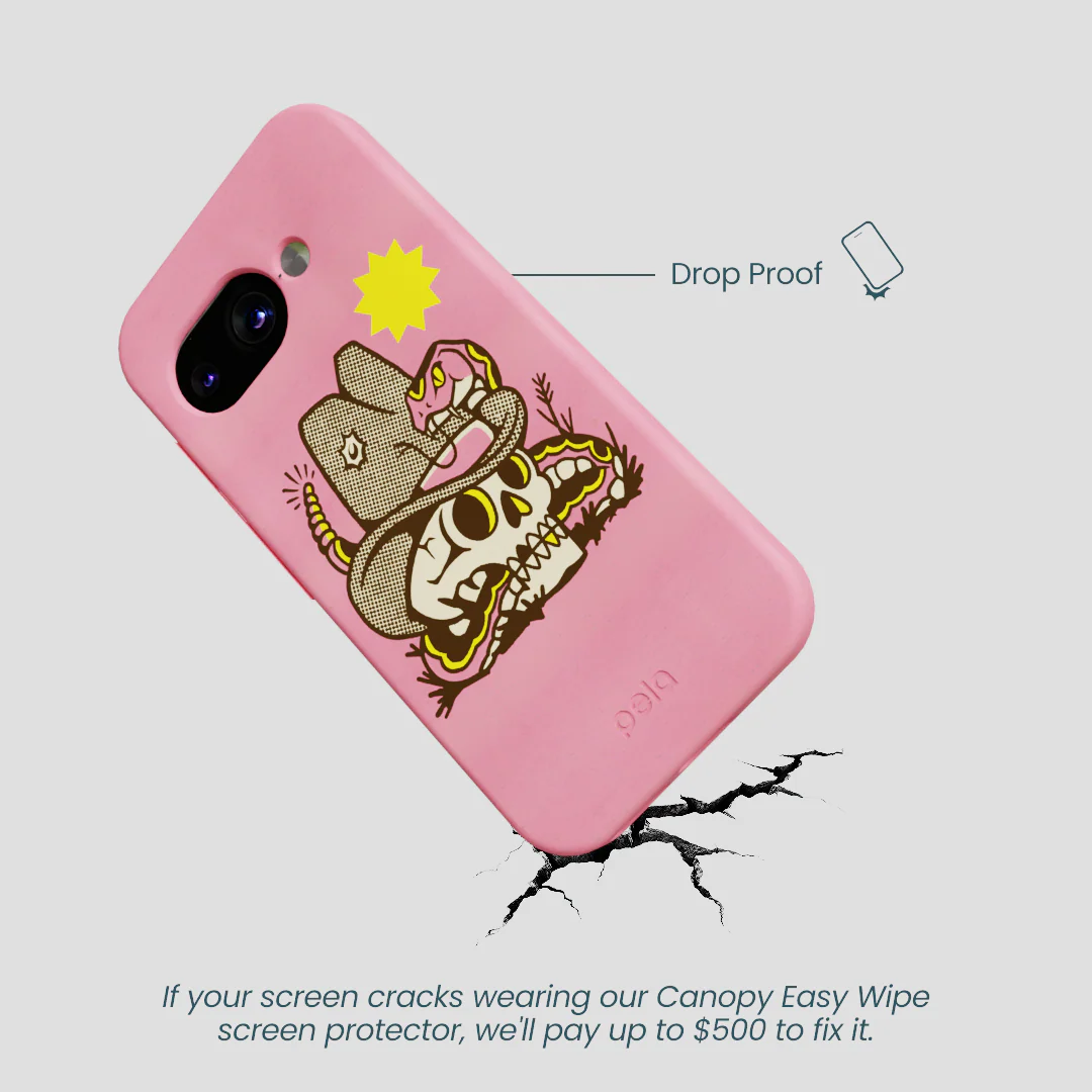 Bubblegum Pink Snakebite Google Pixel 9a Case - Image 5