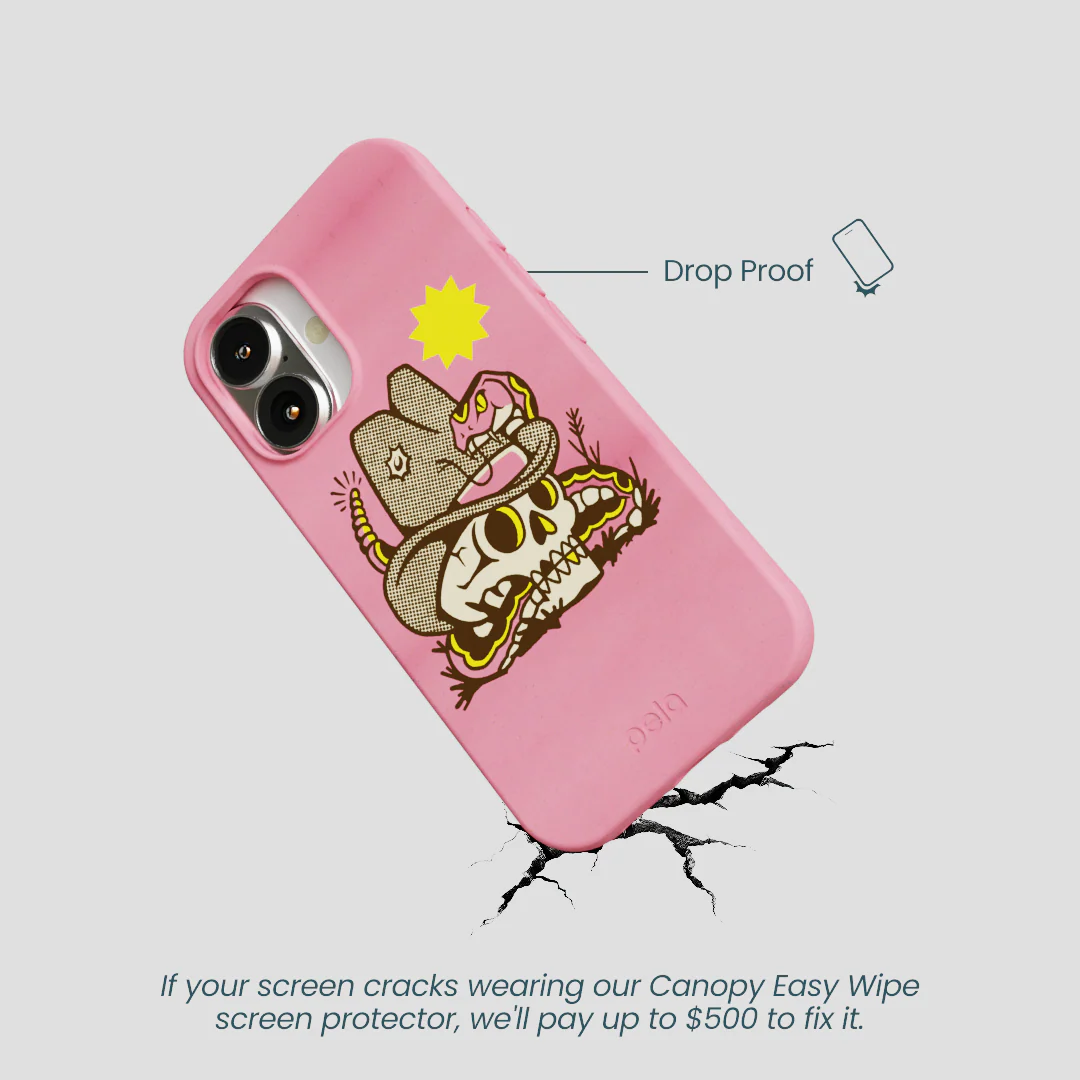Bubblegum Pink Snakebite iPhone 16 Case - Image 5