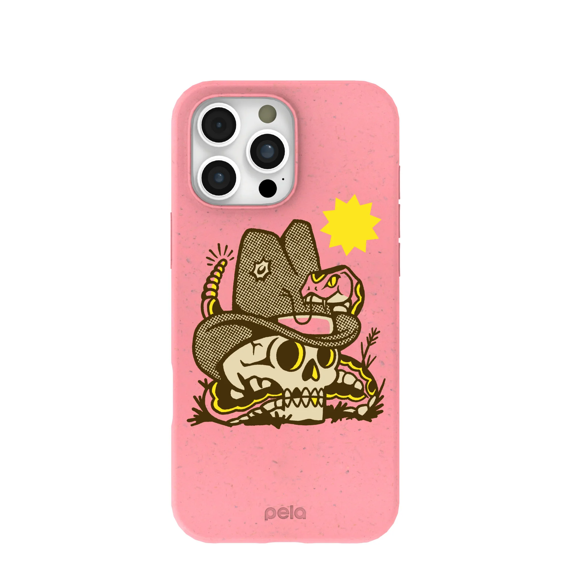 Bubblegum Pink Snakebite iPhone 16 Pro Max Case