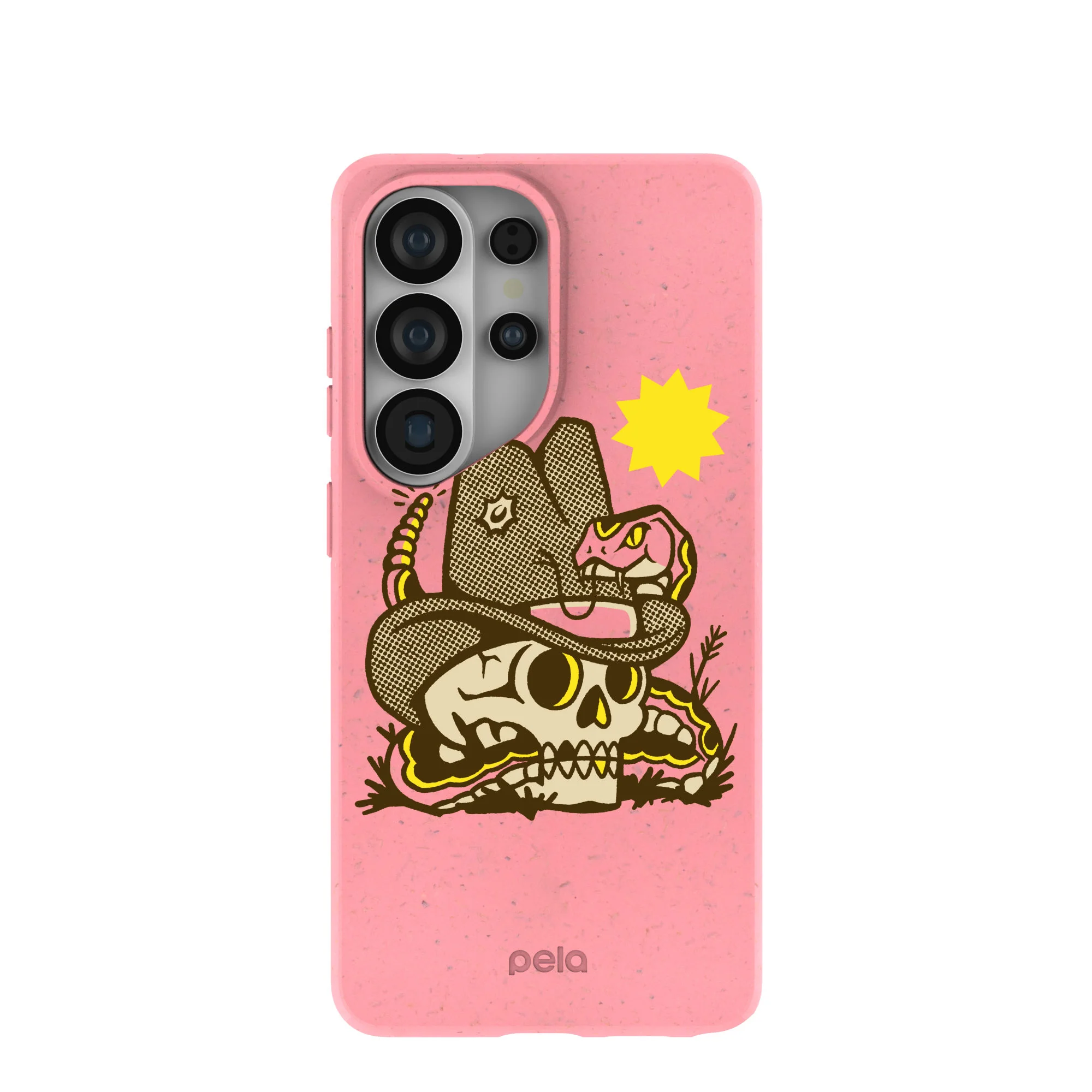 Bubblegum Pink Snakebite Samsung Galaxy S26 Ultra Case