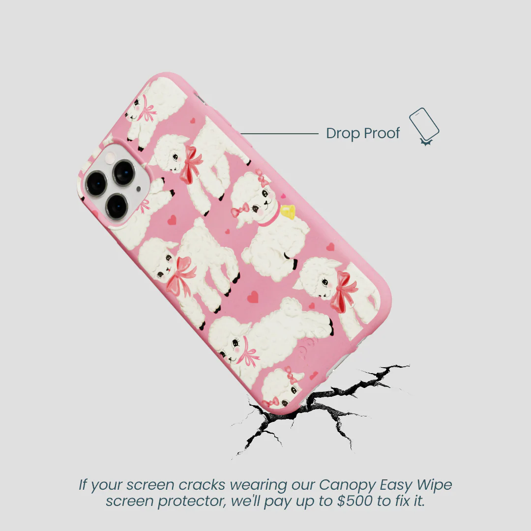 Bubblegum Pink Wool You Be Mine iPhone 11 Pro Case - Image 5