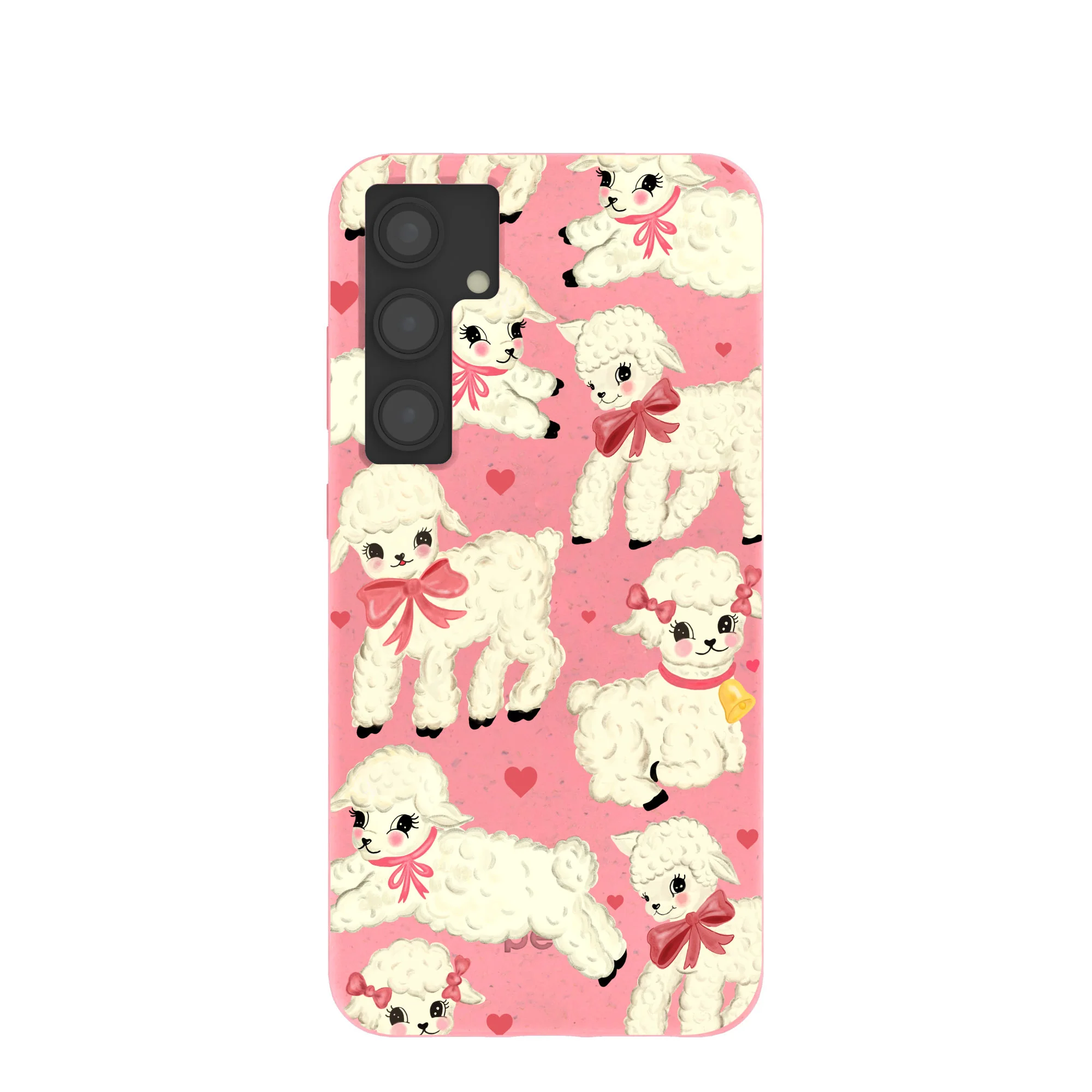 Bubblegum Pink Wool You Be Mine Samsung Galaxy S24+(Plus) Case