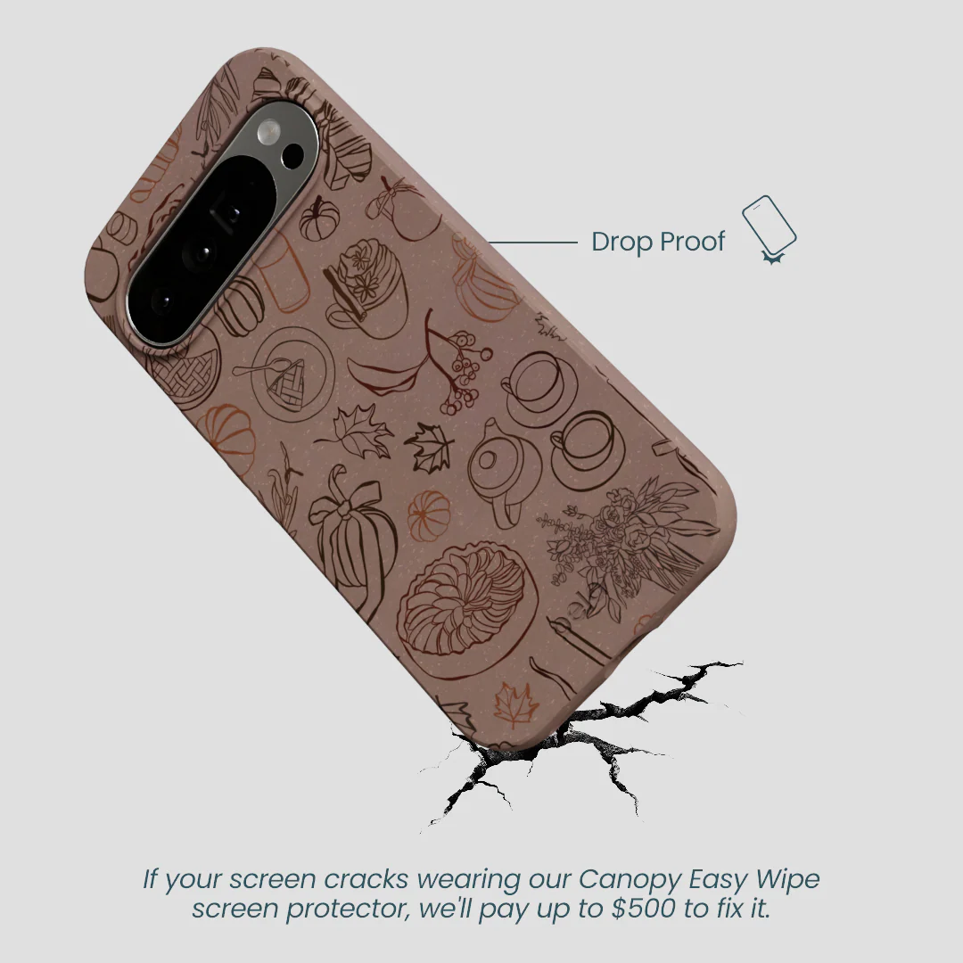 Chocolate Brown Autumn Sweets Google Pixel 10 Pro XL Case - Image 5