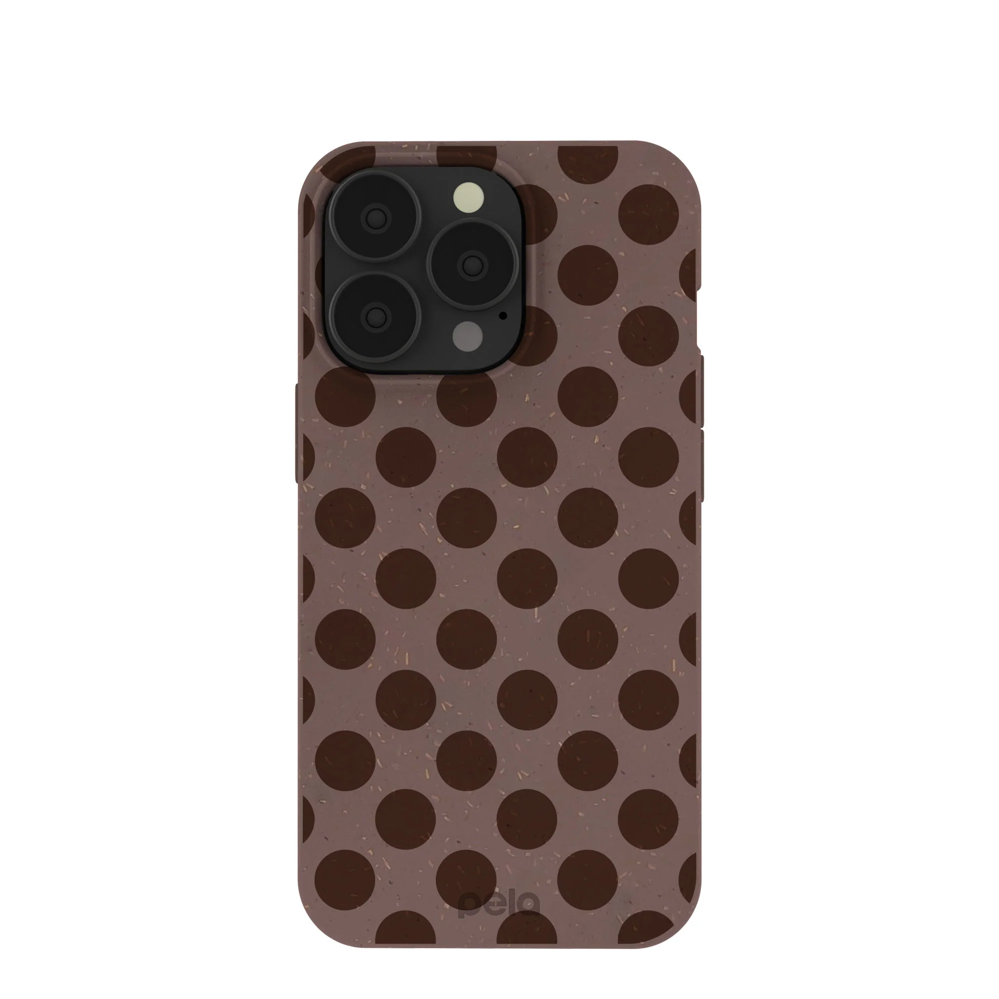 Chocolate Brown Cocoa Sprinkle iPhone 13 Pro Case