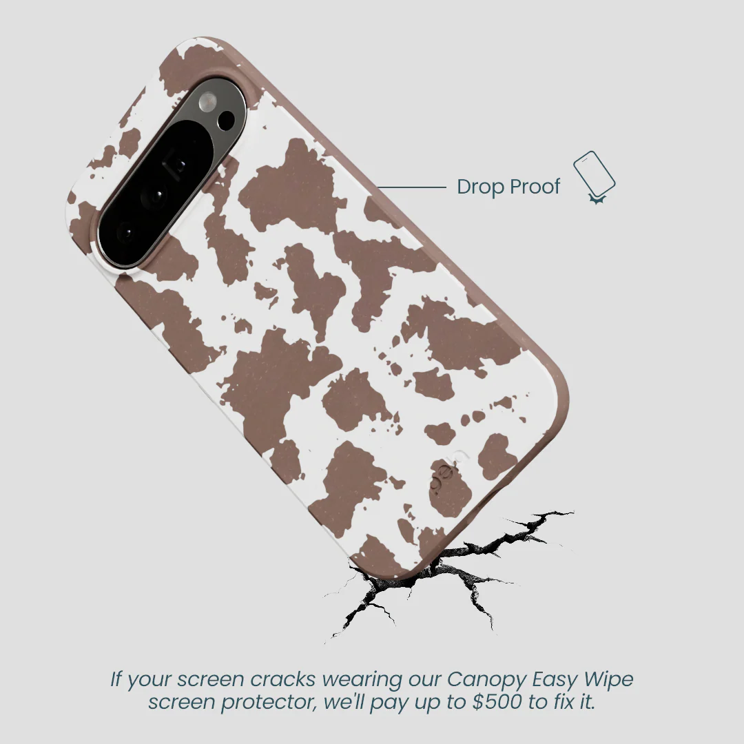 Chocolate Brown Cow Couture Google Pixel 10 Pro XL Case - Image 5