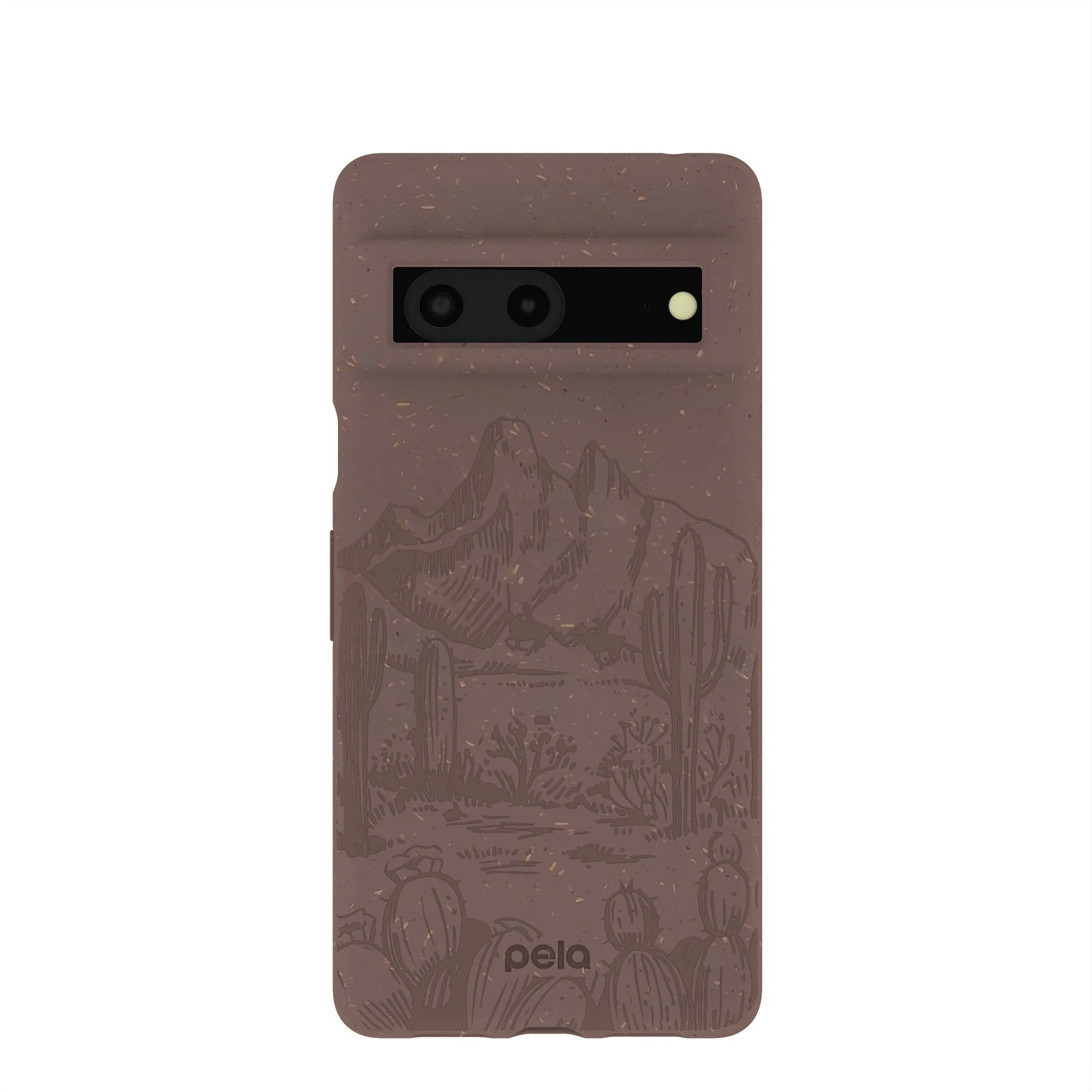 Chocolate Brown Desert Run Google Pixel 7 Case