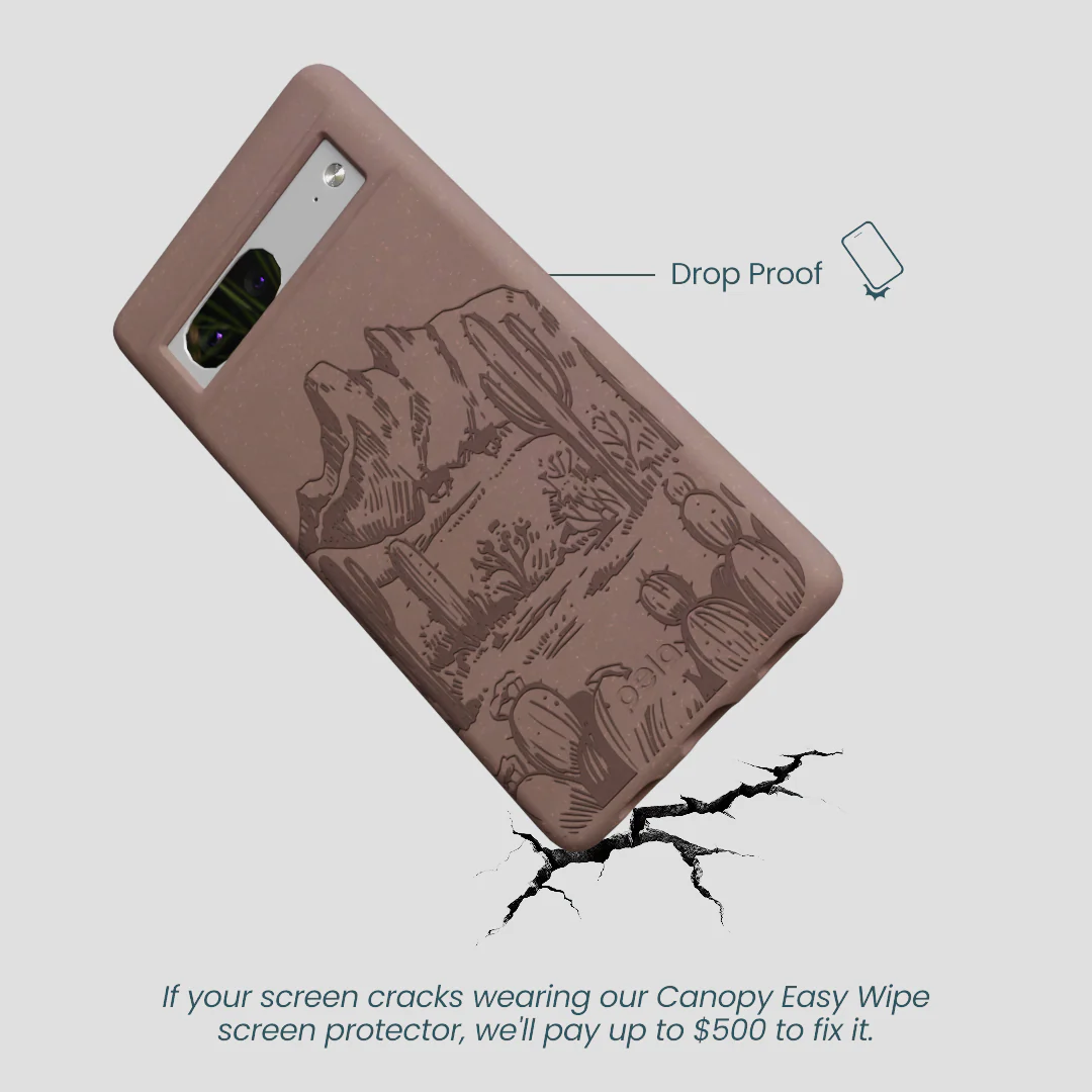 Chocolate Brown Desert Run Google Pixel 7 Case - Image 5