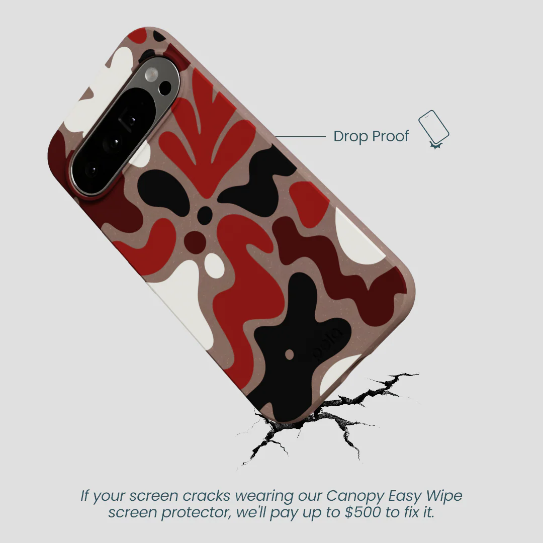 Chocolate Brown Earthy Curves Google Pixel 10 Pro XL Case - Image 5