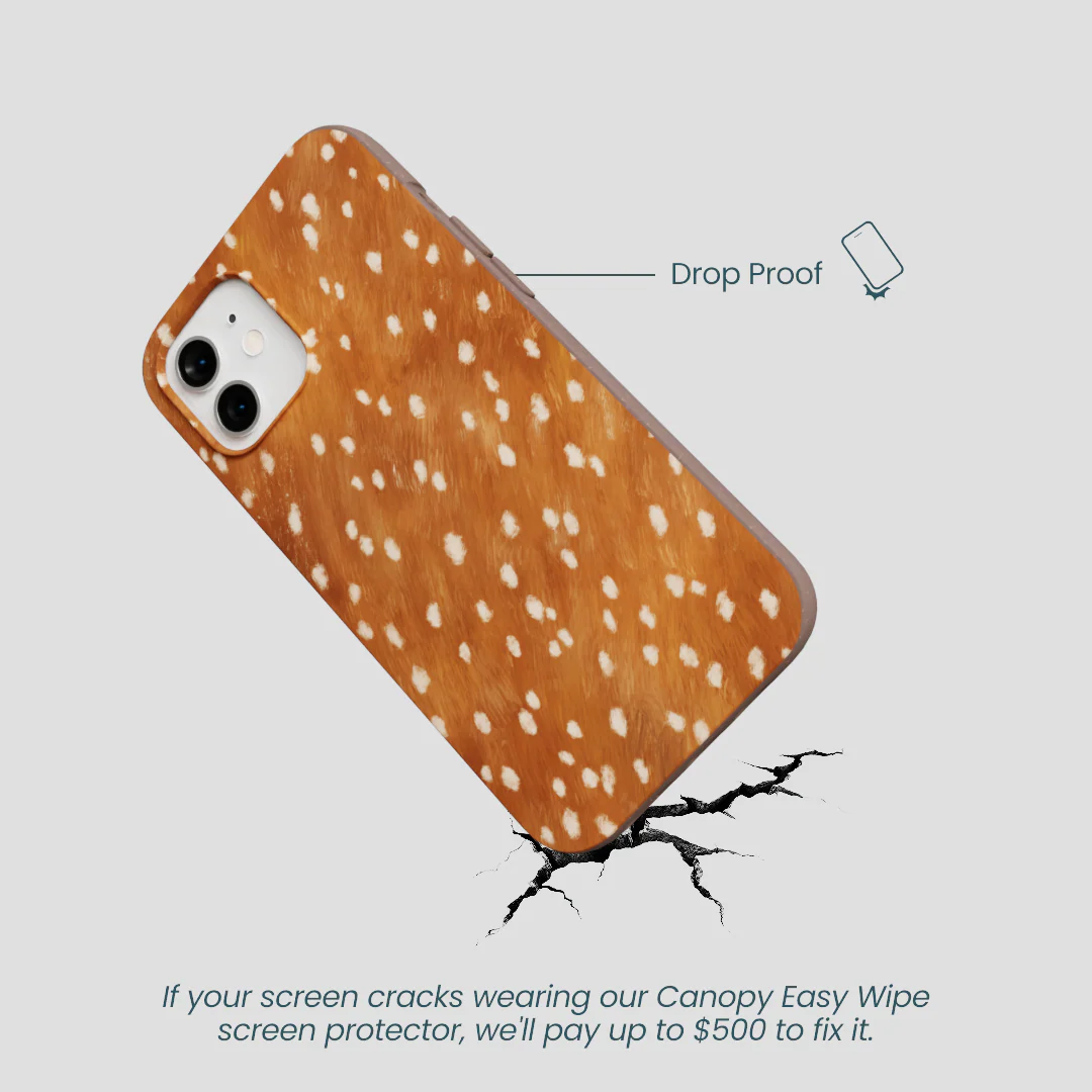 Chocolate Brown Fawn iPhone 12/ iPhone 12 Pro Case - Image 5