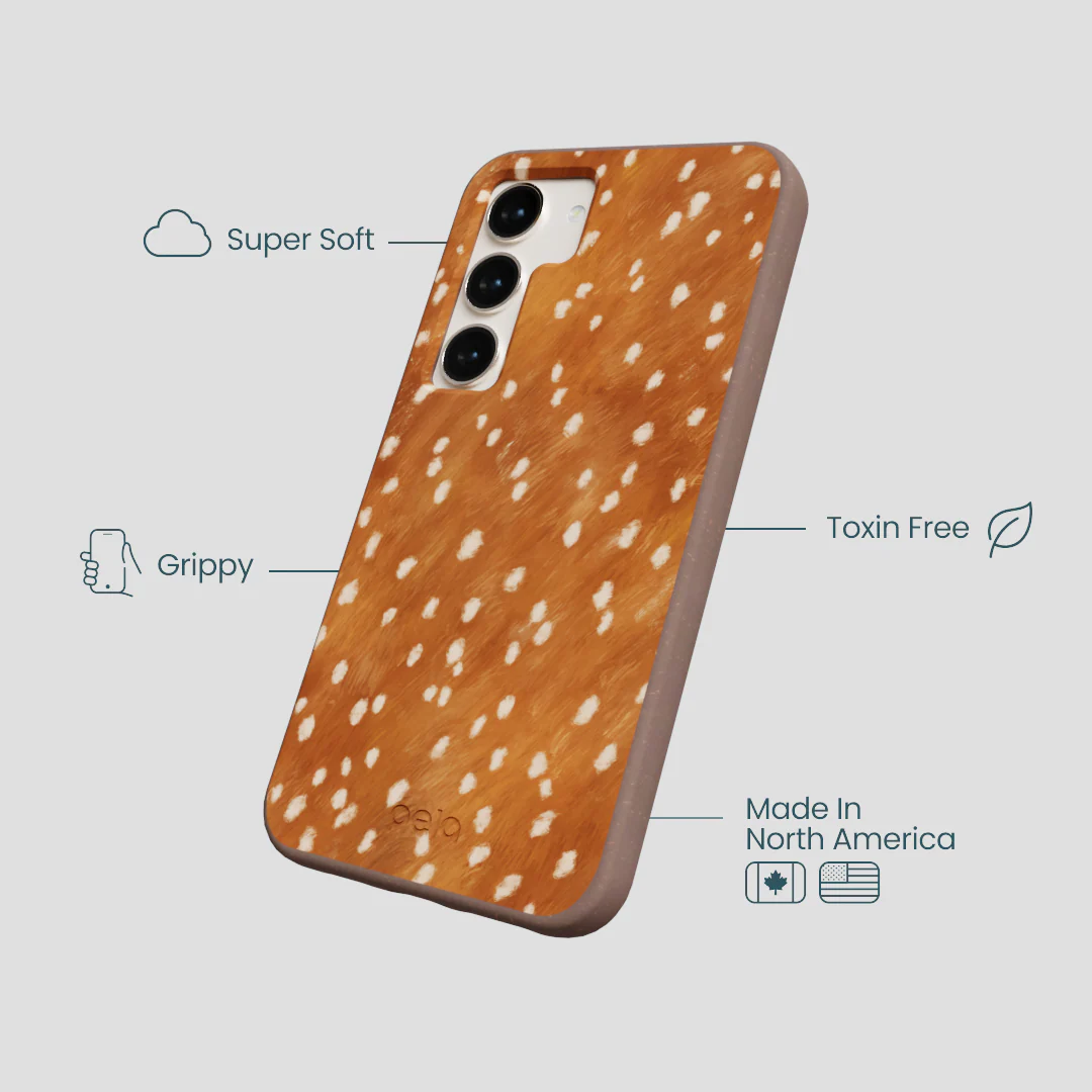 Chocolate Brown Fawn Samsung Galaxy S23 Case - Image 4