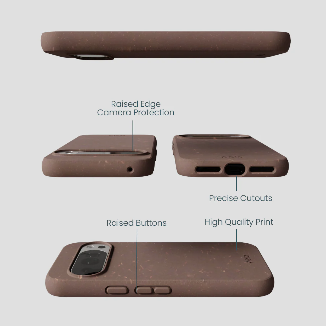 Chocolate Brown Google Pixel 10/10 Pro Case - Image 3