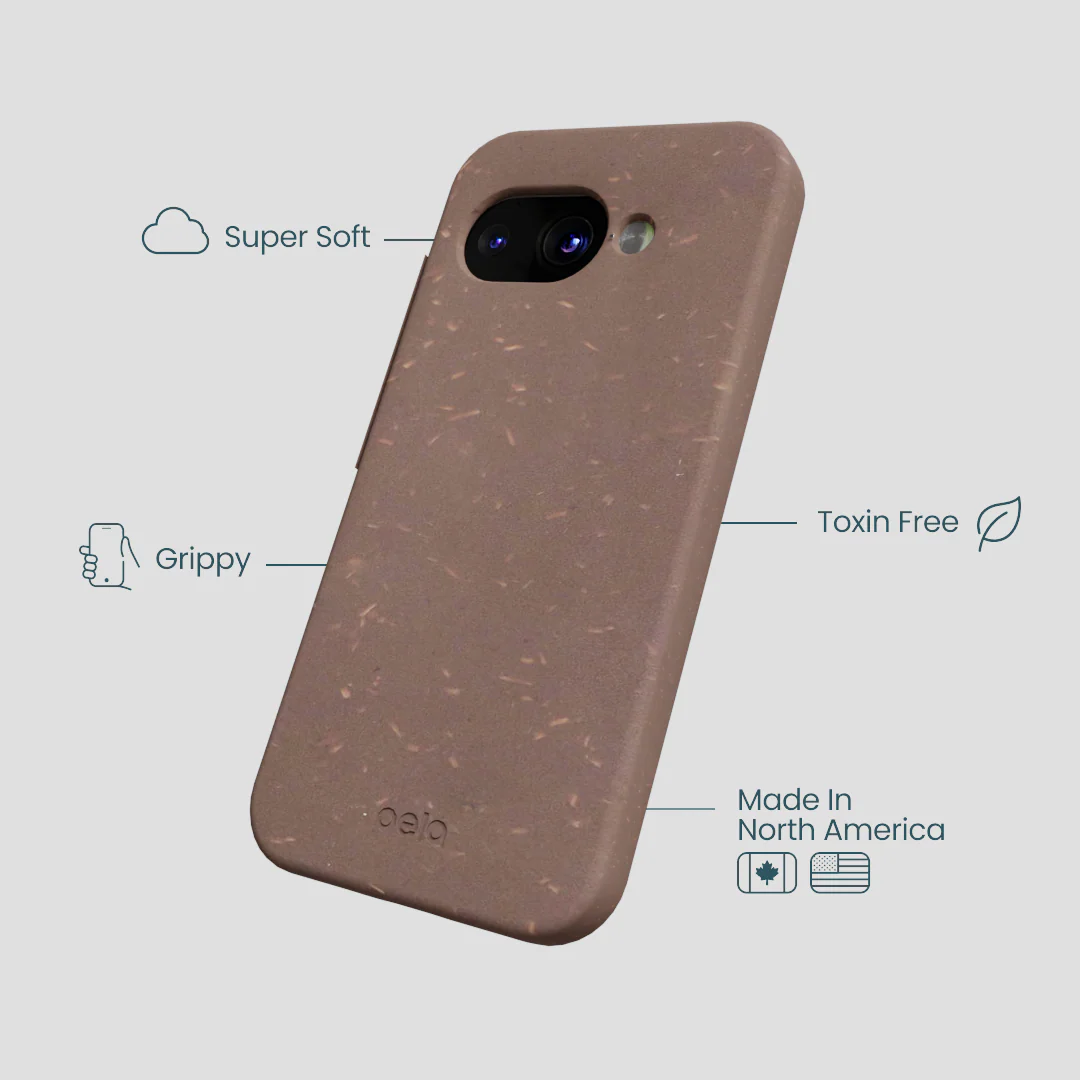 Chocolate Brown Google Pixel 9a Case - Image 4