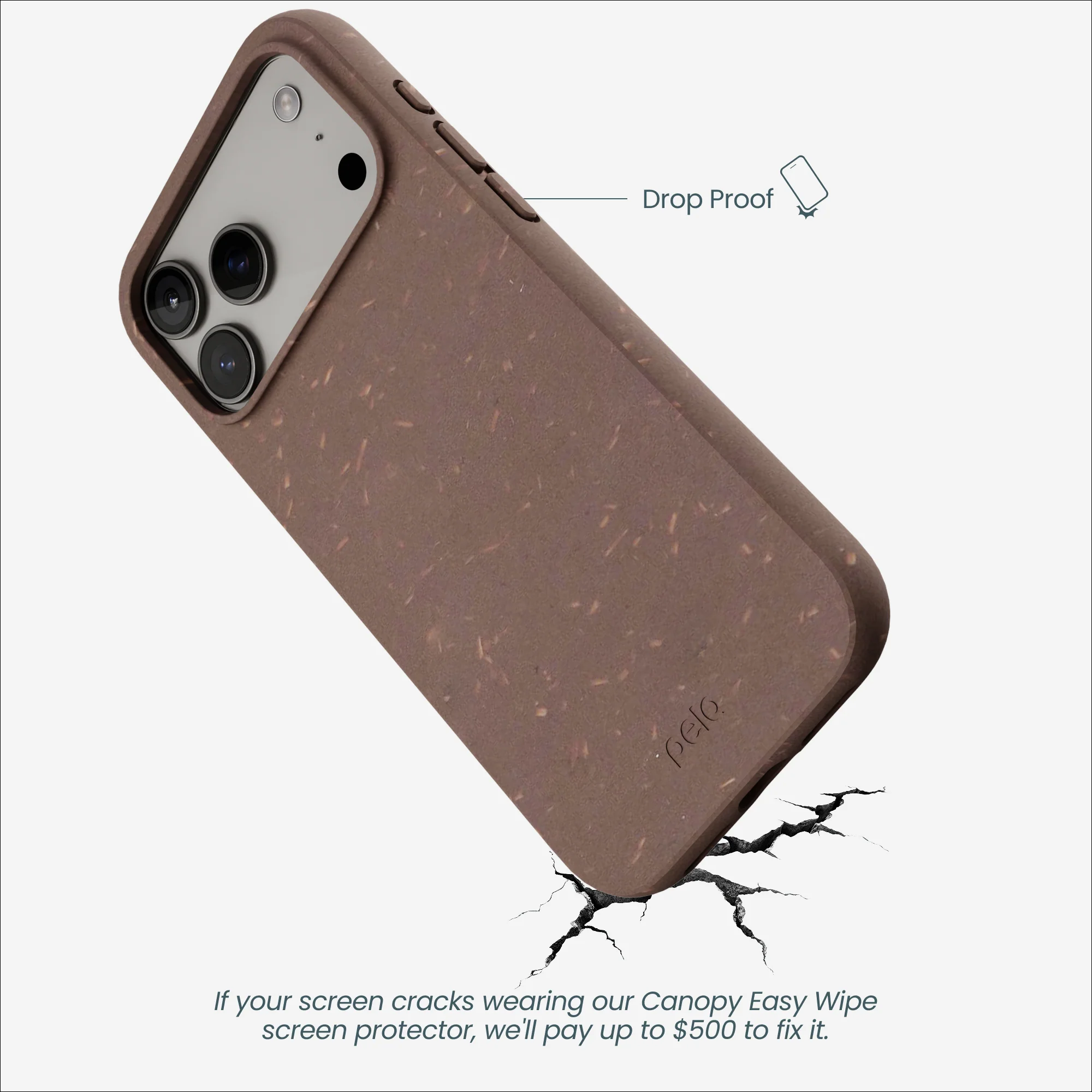 Chocolate Brown iPhone 17 Pro Max Case - Image 5