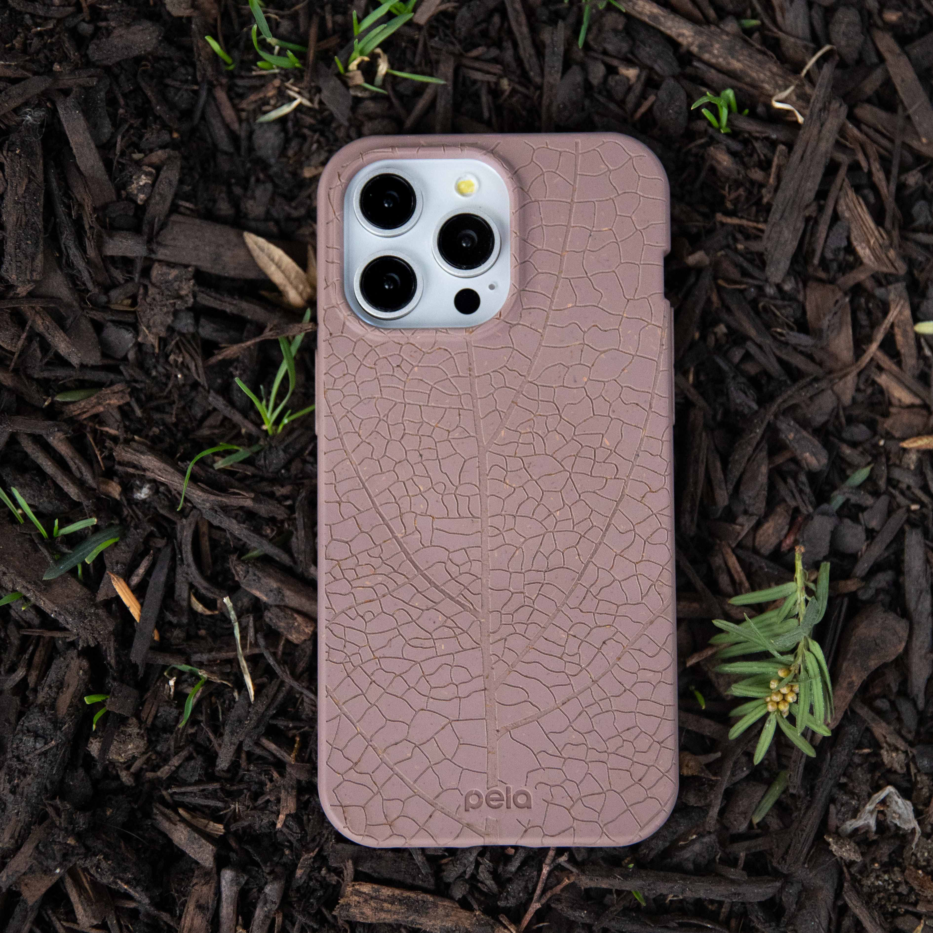 Chocolate Brown Leaf Veins Google Pixel 7 Case - Image 9