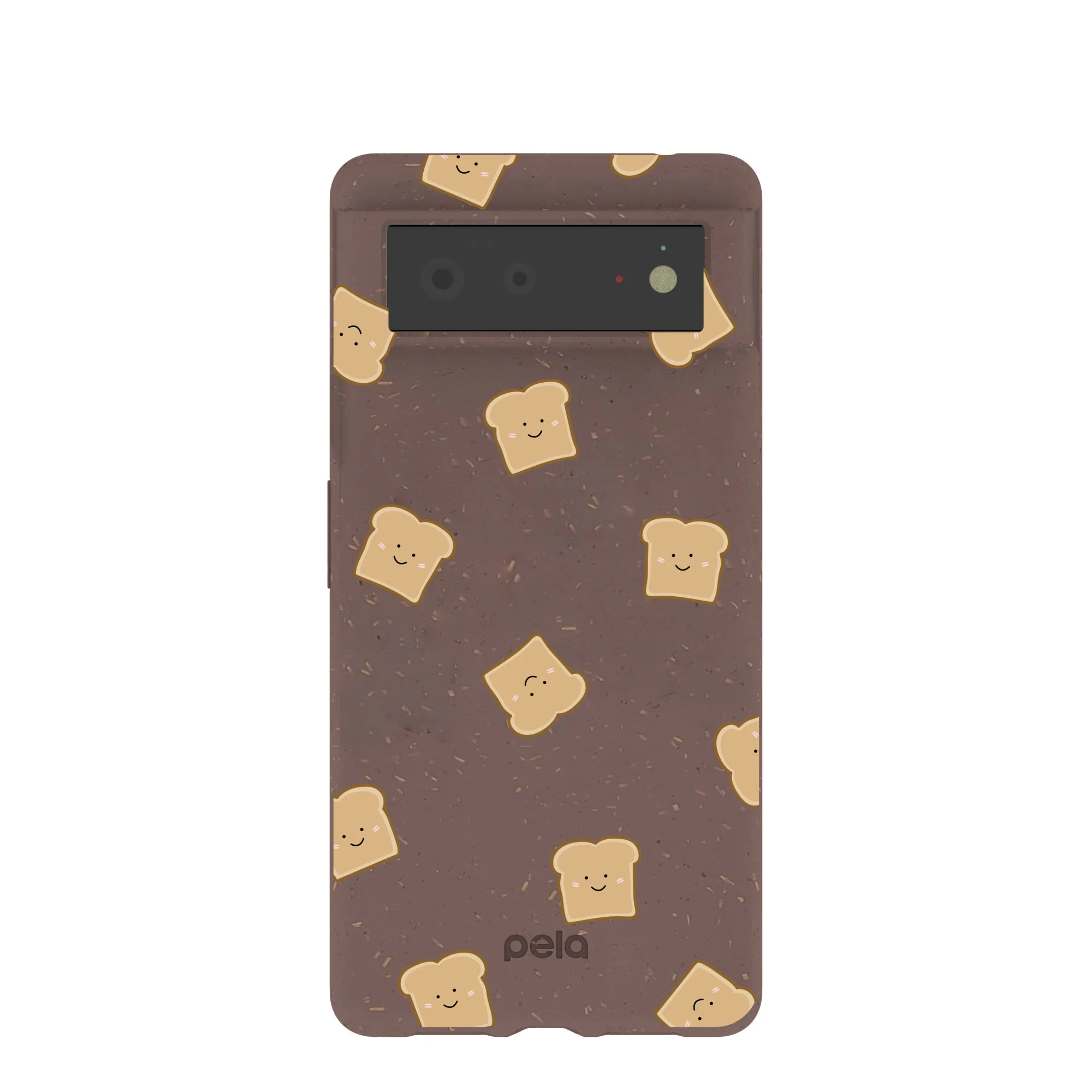 Chocolate Brown Mini Toast Google Pixel 6 Case