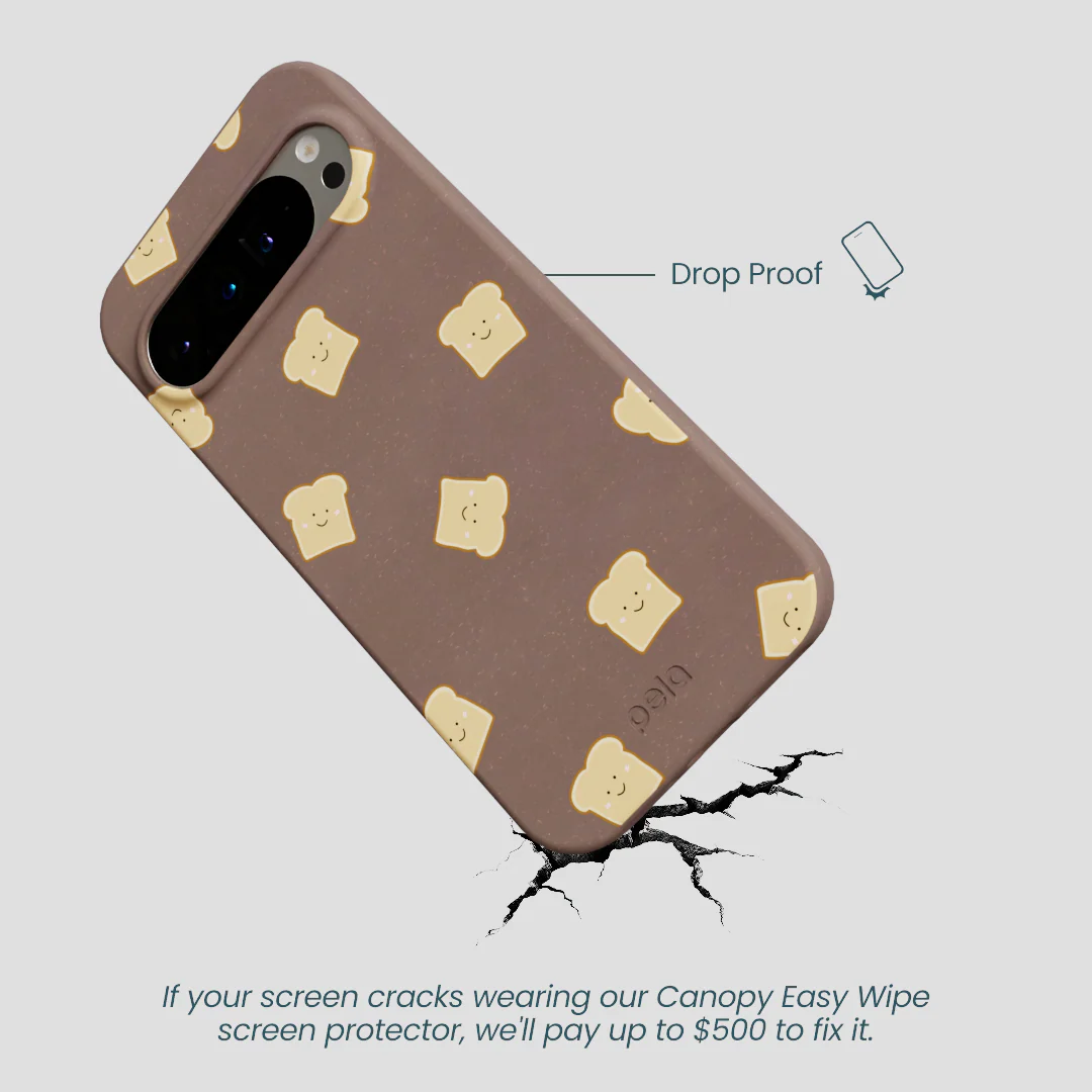 Chocolate Brown Mini Toast Google Pixel 9 Pro XL Case - Image 5