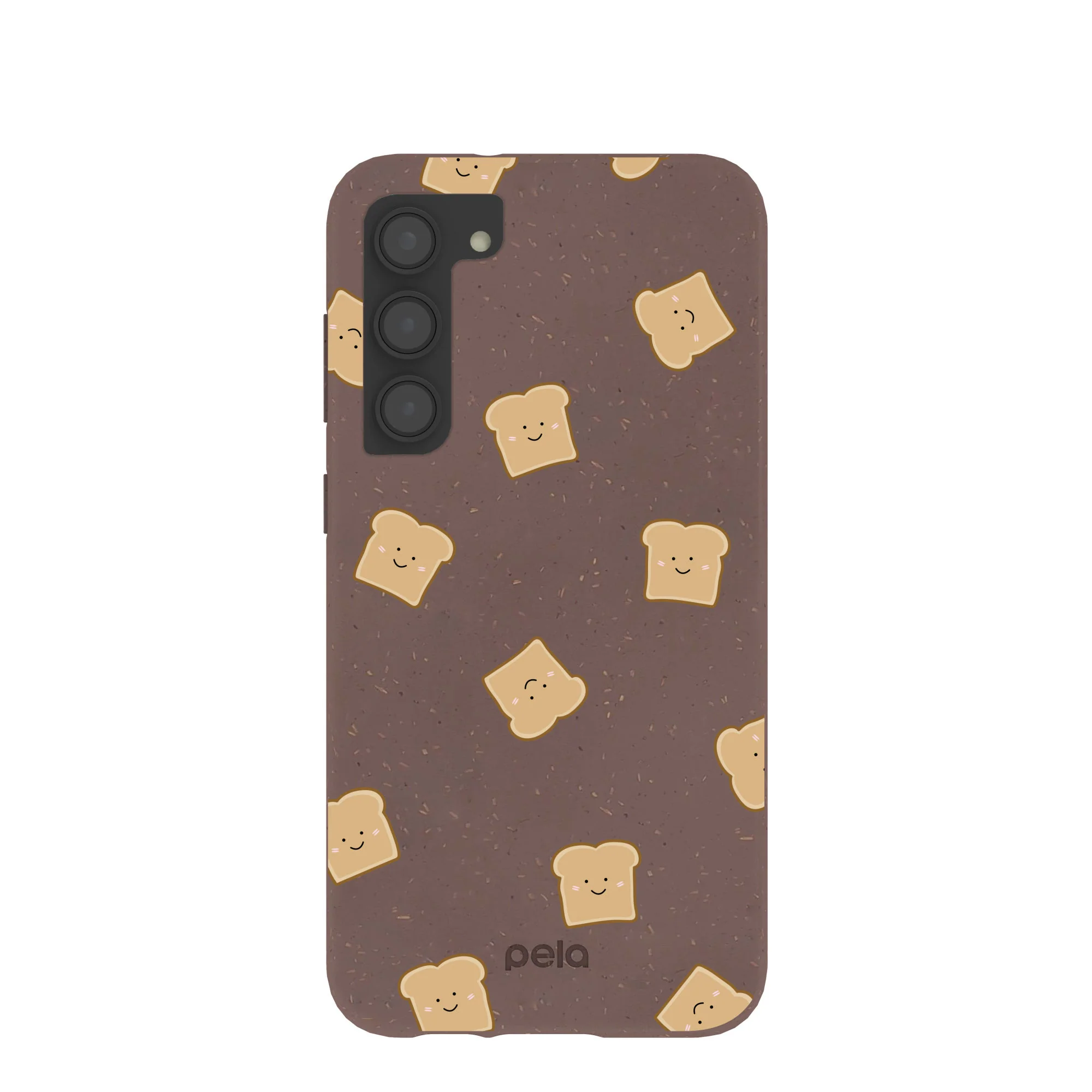 Chocolate Brown Mini Toast Samsung Galaxy S23+(Plus) Case