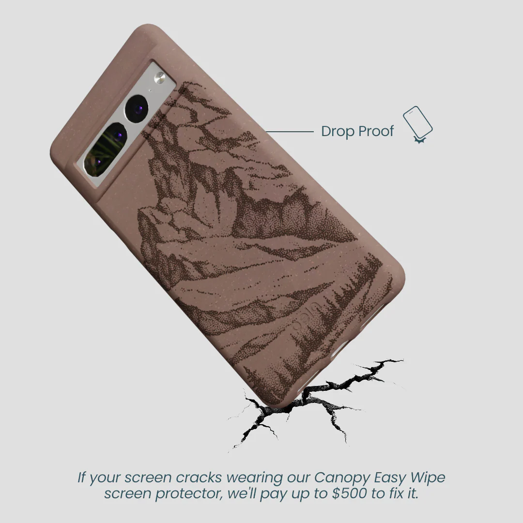 Chocolate Brown Silent Summit Google Pixel 7 Pro Case - Image 5