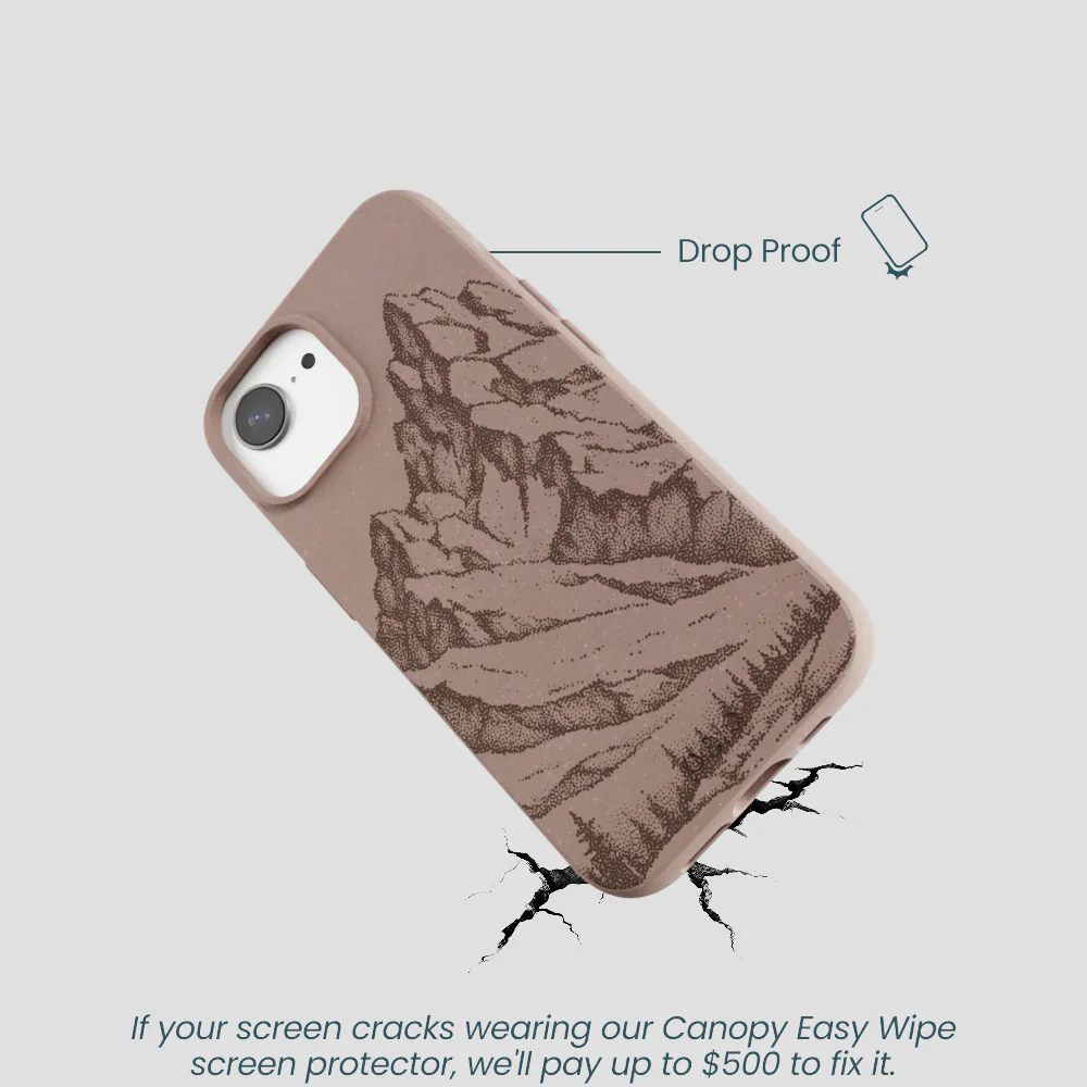 Chocolate Brown Silent Summit iPhone 16e/17e Case - Image 5